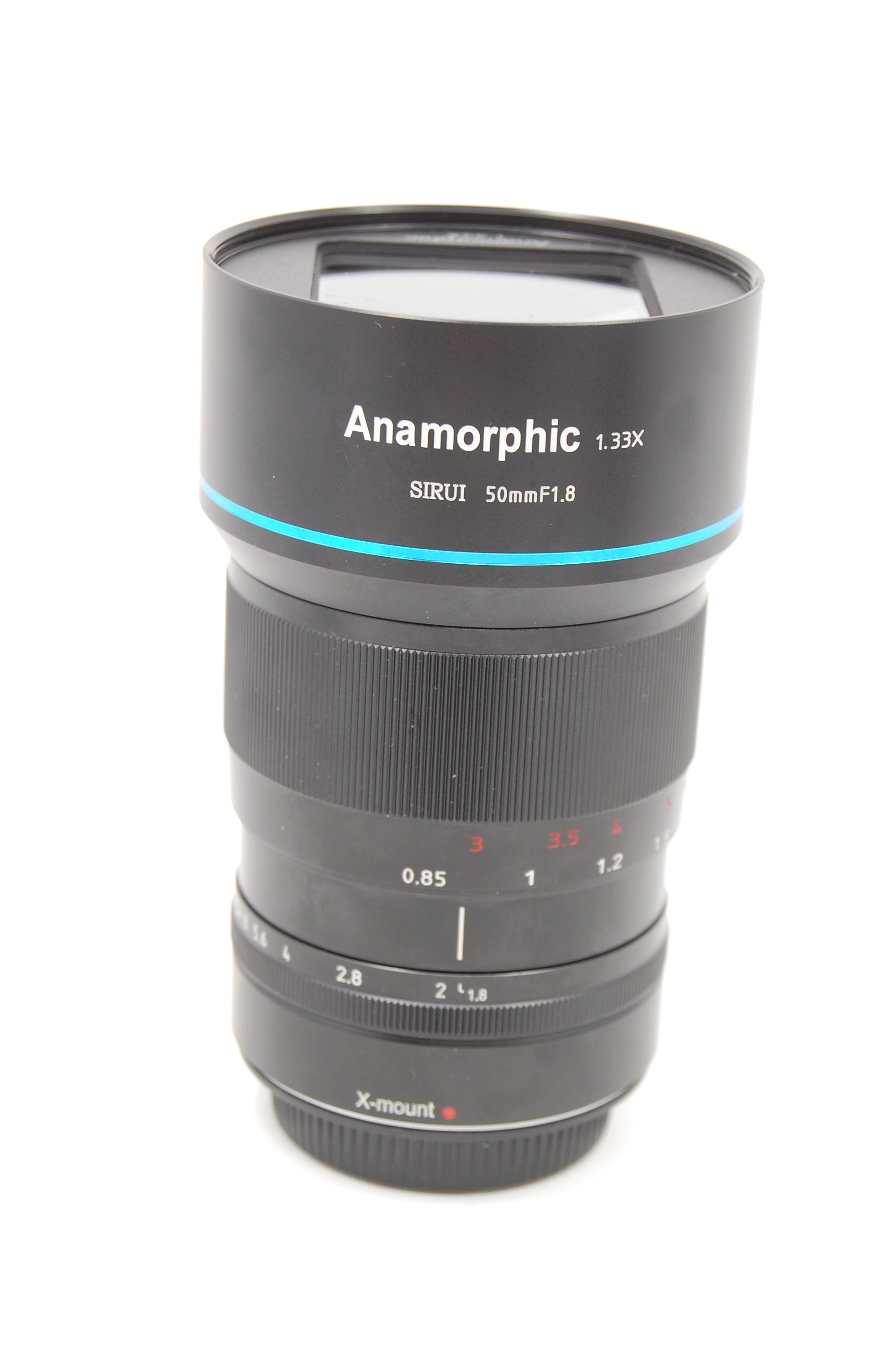 Used Sirui 50mm f1.8 Anamorphic 1.33X (X-Mount) MF Lens