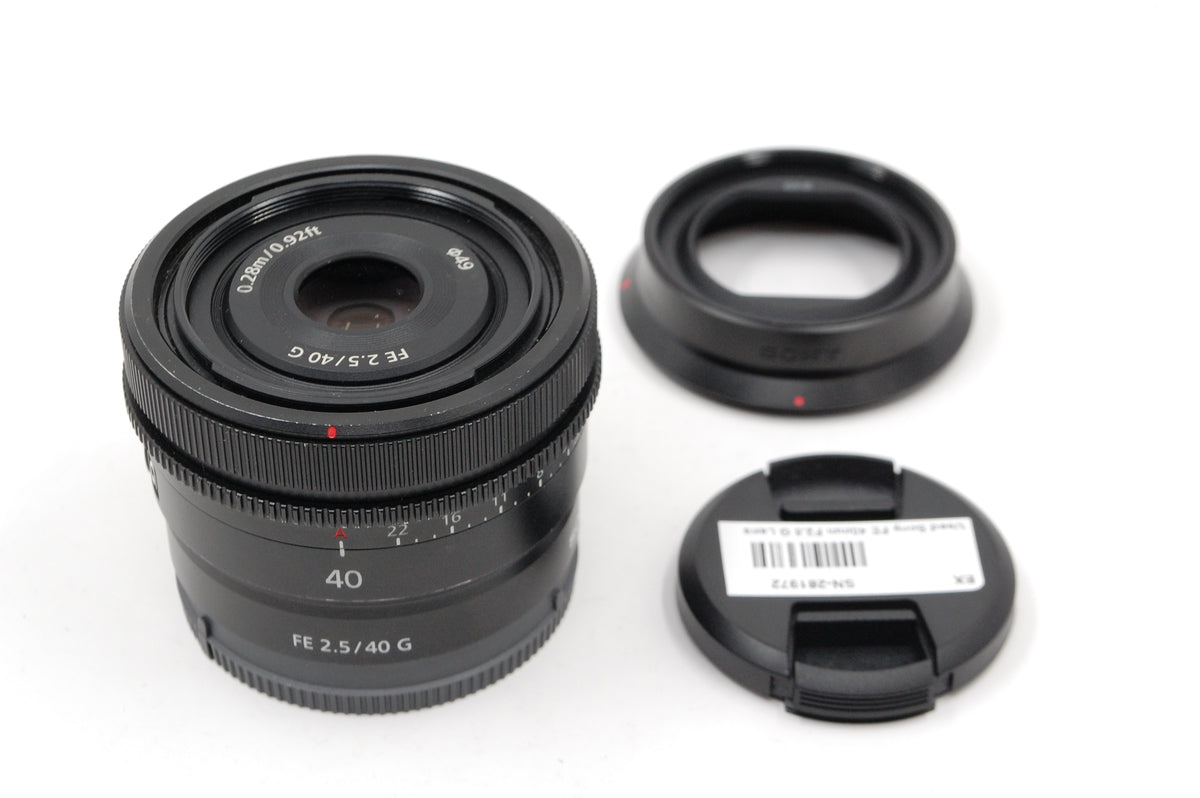 Used Sony FE 40mm F2.5 G Lens
