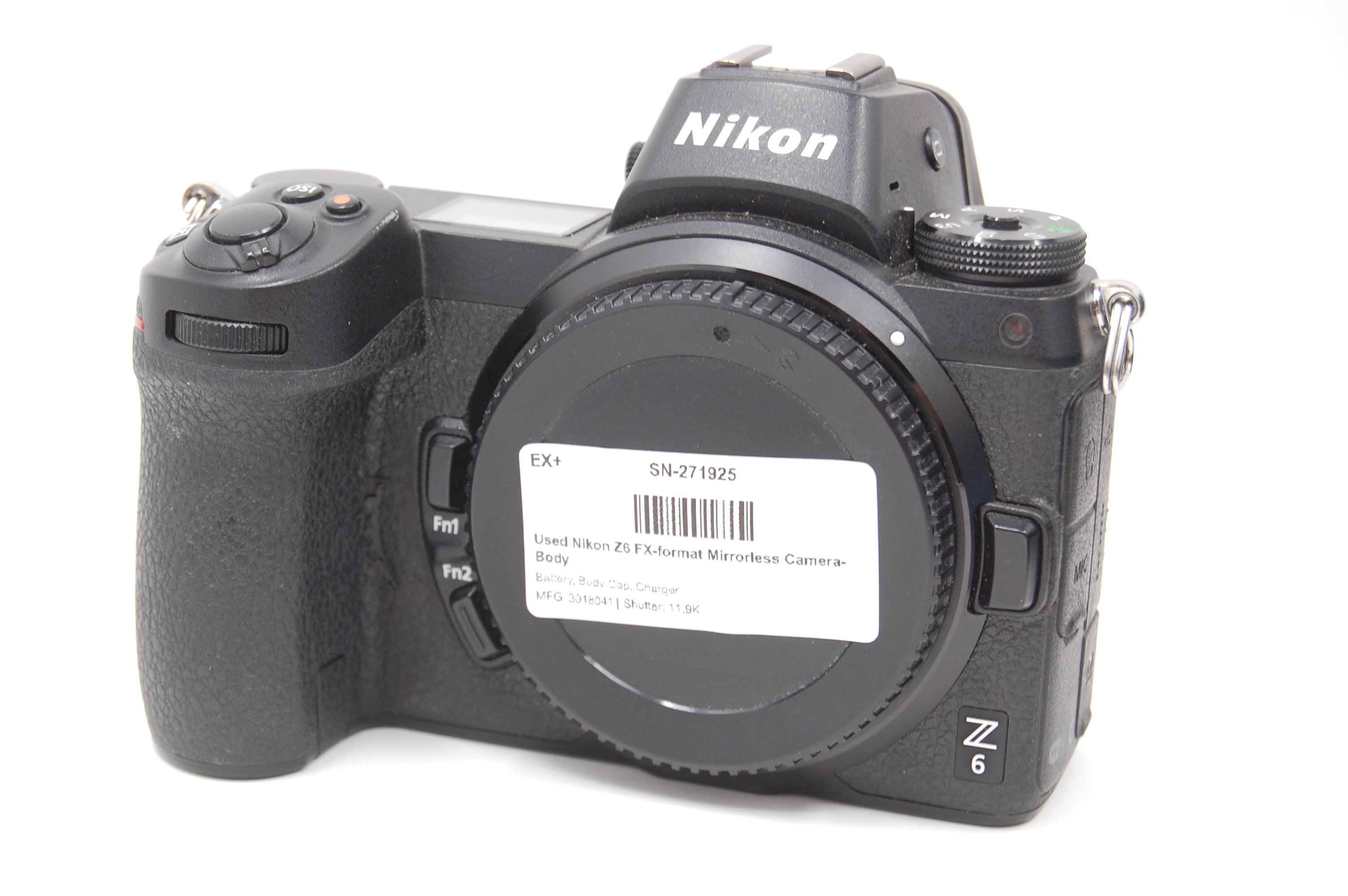 Used Nikon Z6 FX-format Mirrorless Camera  Body