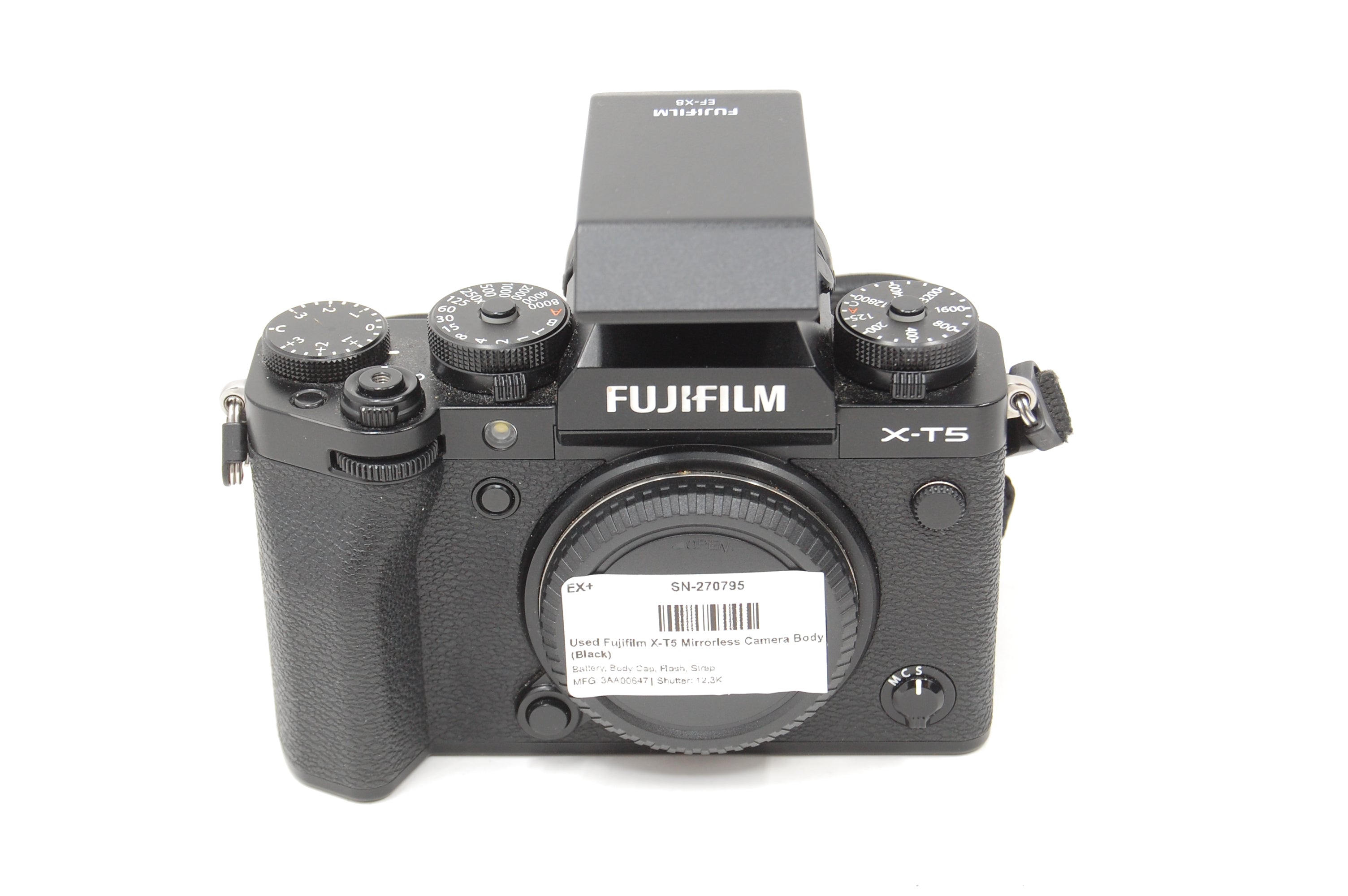 Used Fujifilm X-T5 Mirrorless Camera Body (Black)