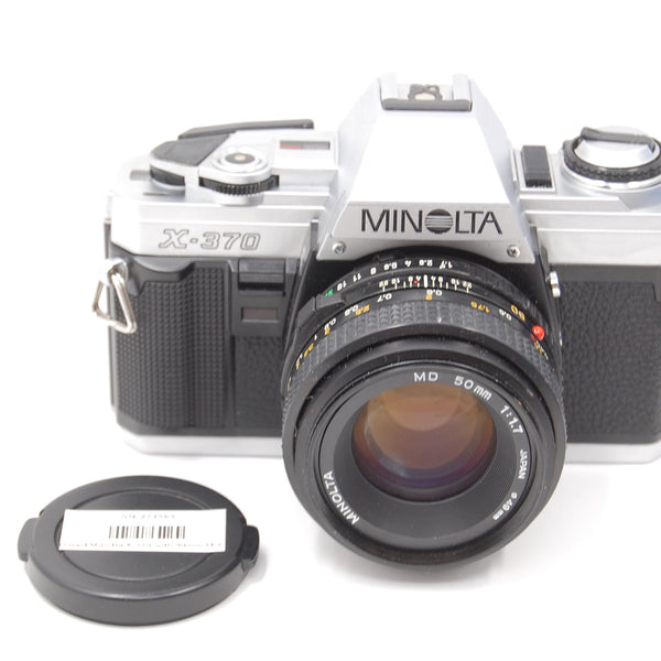 Used Minolta X-370 with 50mm f1.7 Film Camera