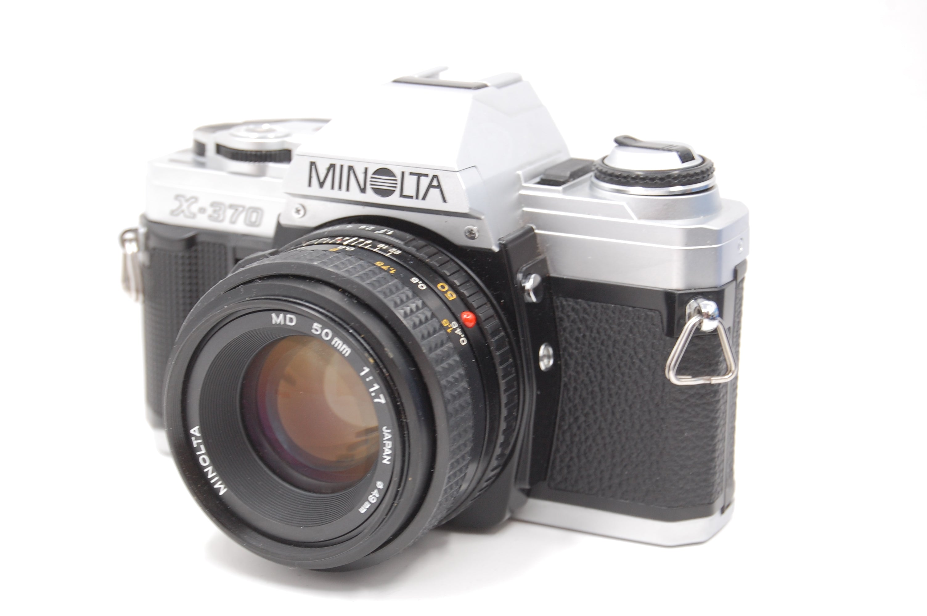 Used Minolta X-370 with 50mm f1.7 Film Camera