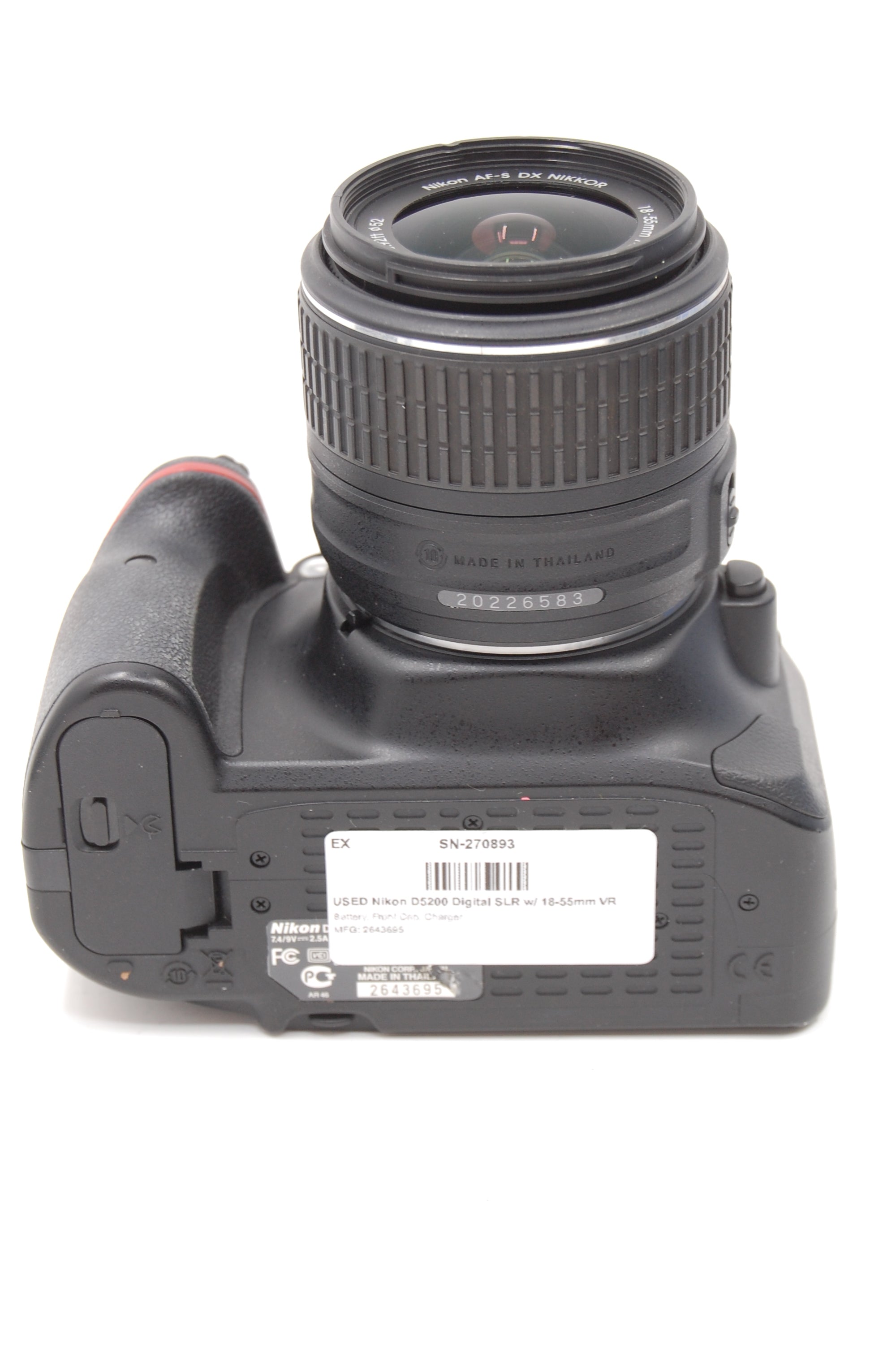 USED Nikon D5200 Digital SLR w/ 18-55mm VR
