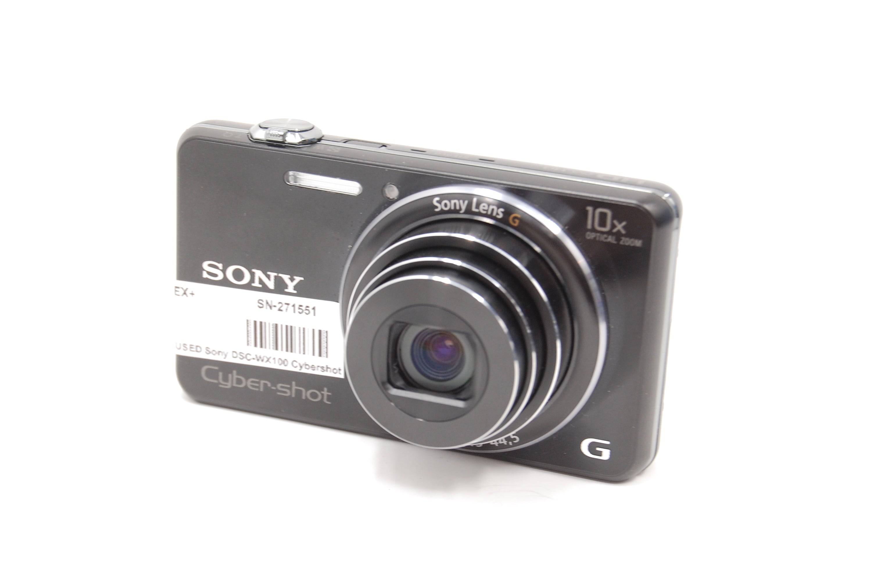 USED Sony DSC-WX100 Cybershot Digital Point & Shoot Camera