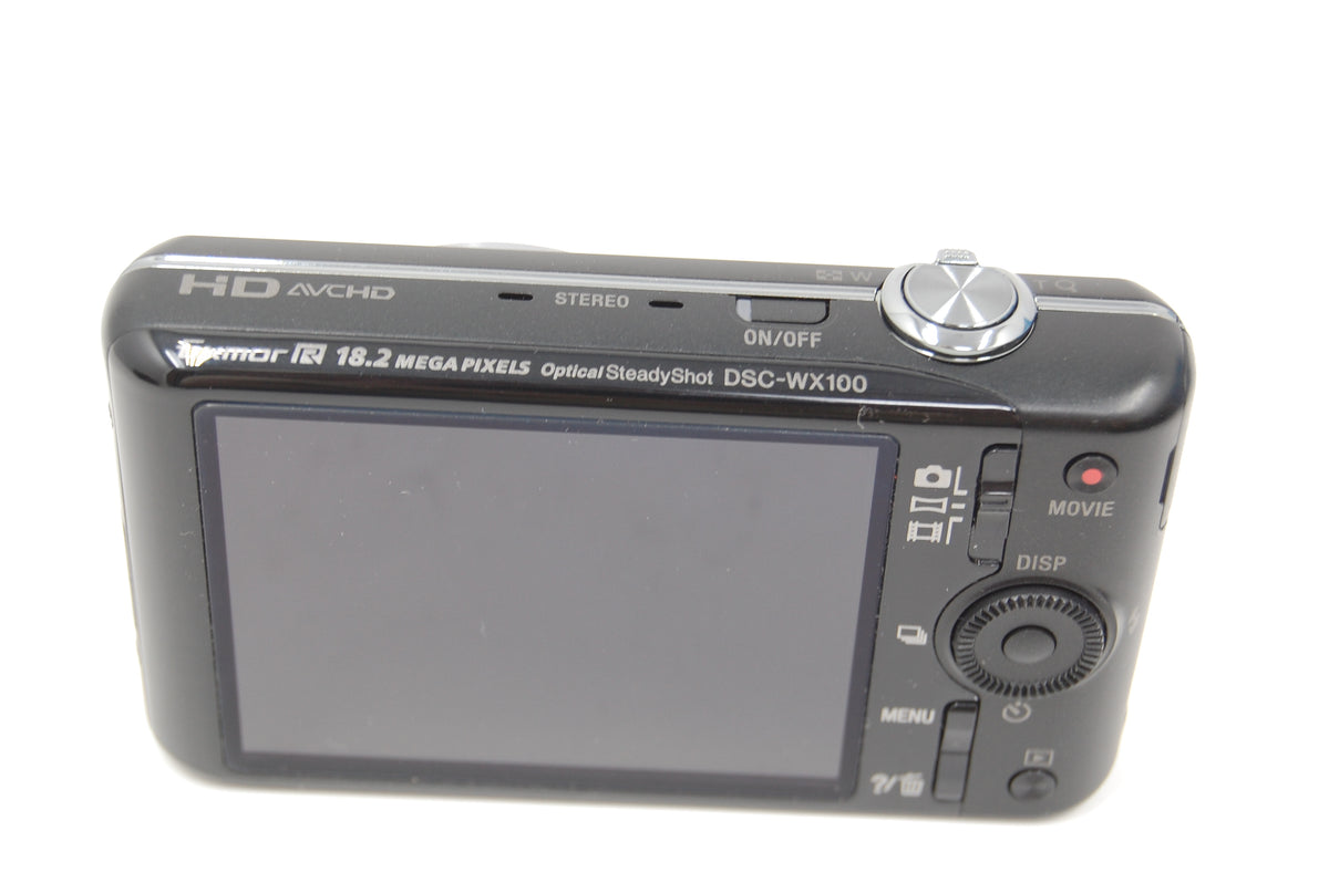 USED Sony DSC-WX100 Cybershot Digital Point & Shoot Camera