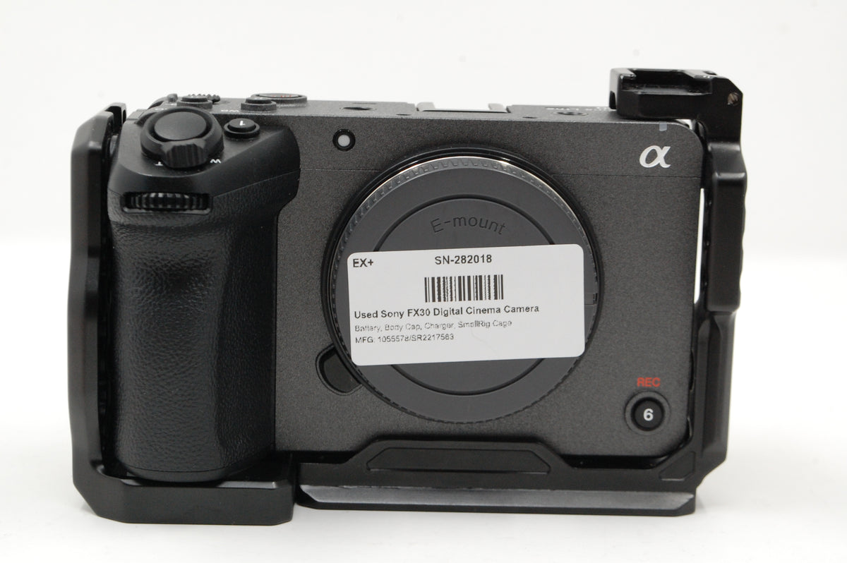 Used Sony FX30 Digital Cinema Camera