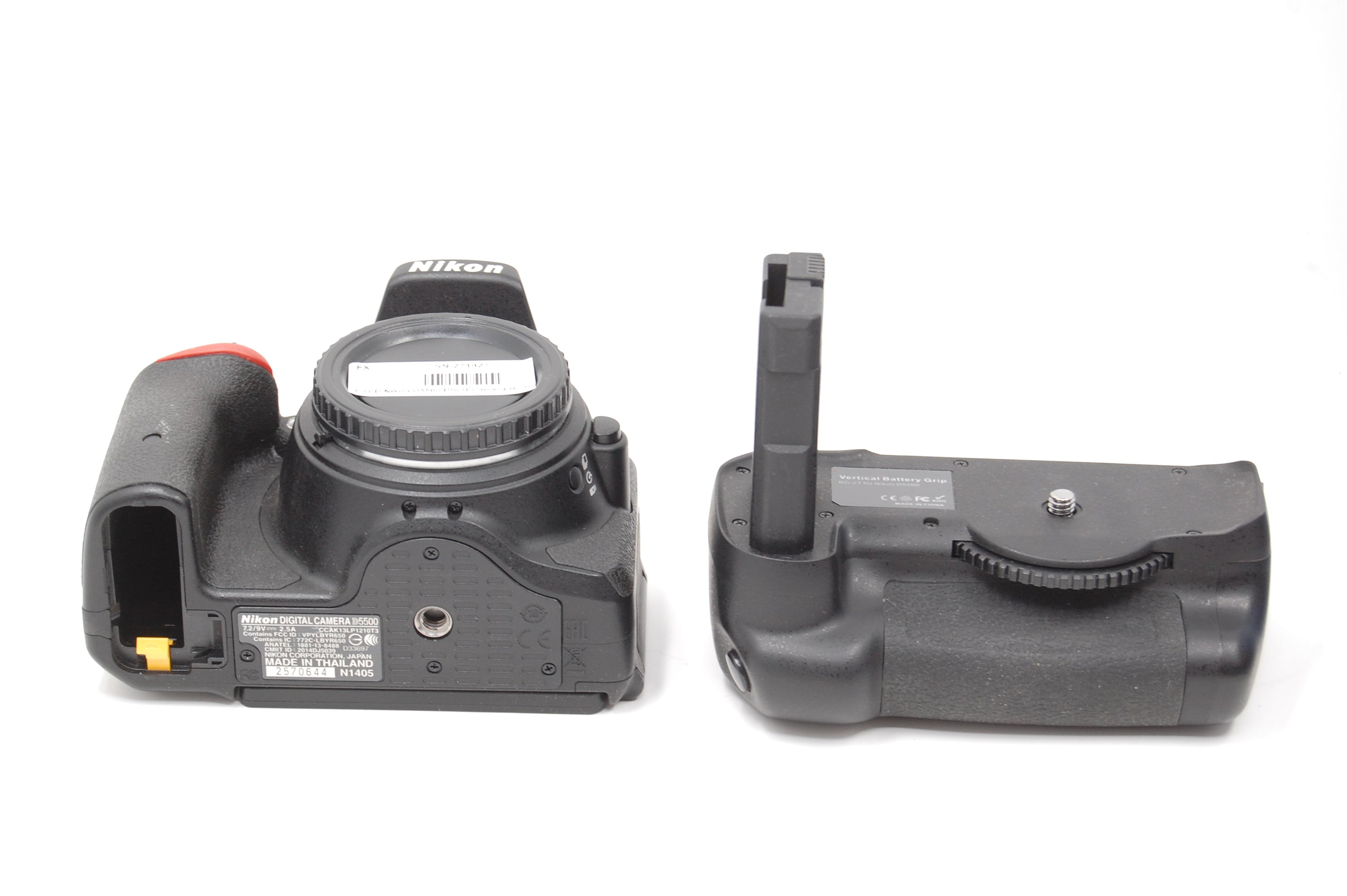 USED Nikon D5500 DSLR Camera Body Black