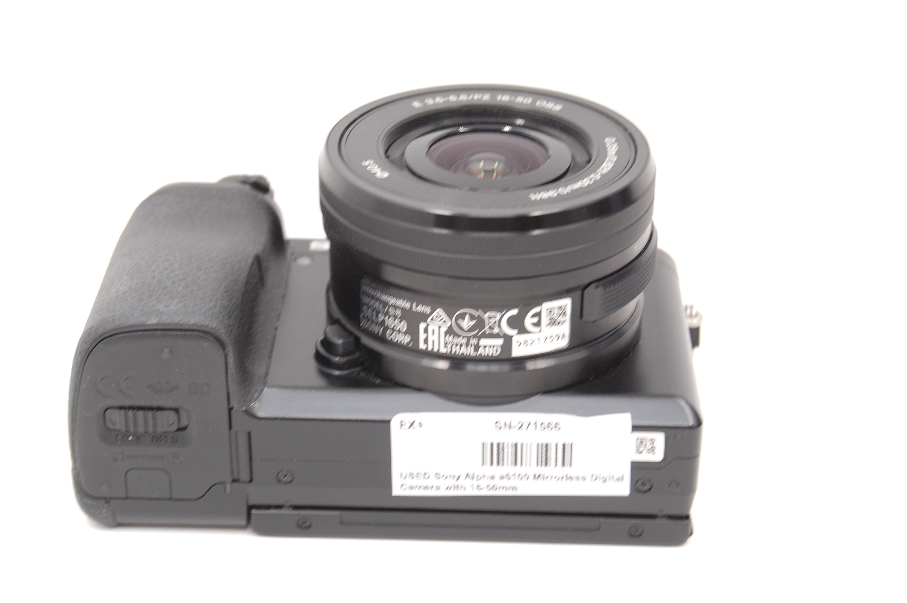 USED Sony Alpha a6100 Mirrorless Digital Camera with 16-50mm