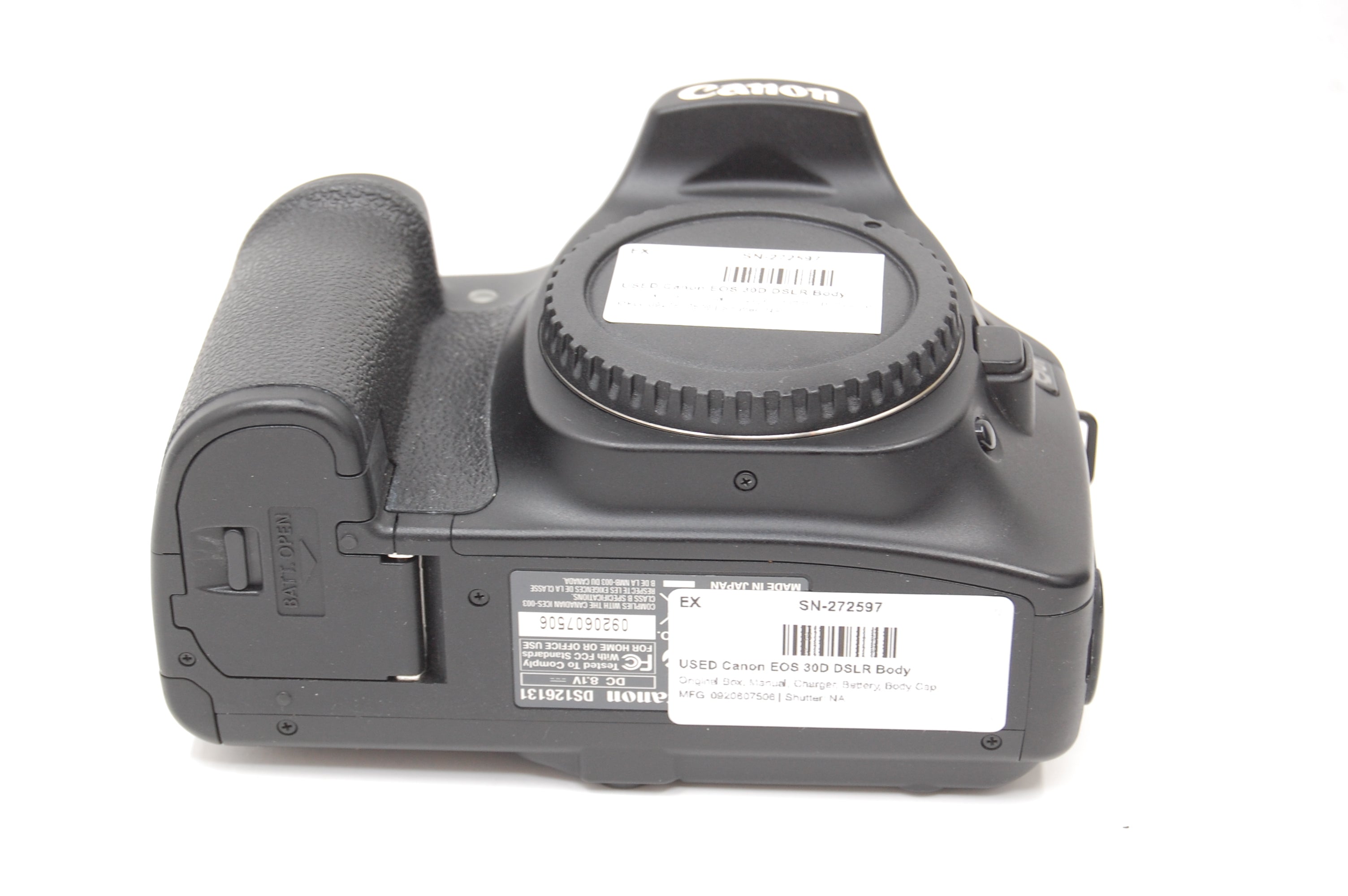 USED Canon EOS 30D DSLR Body