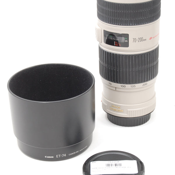 USED Canon 70-200mm F4 L IS USM Lens