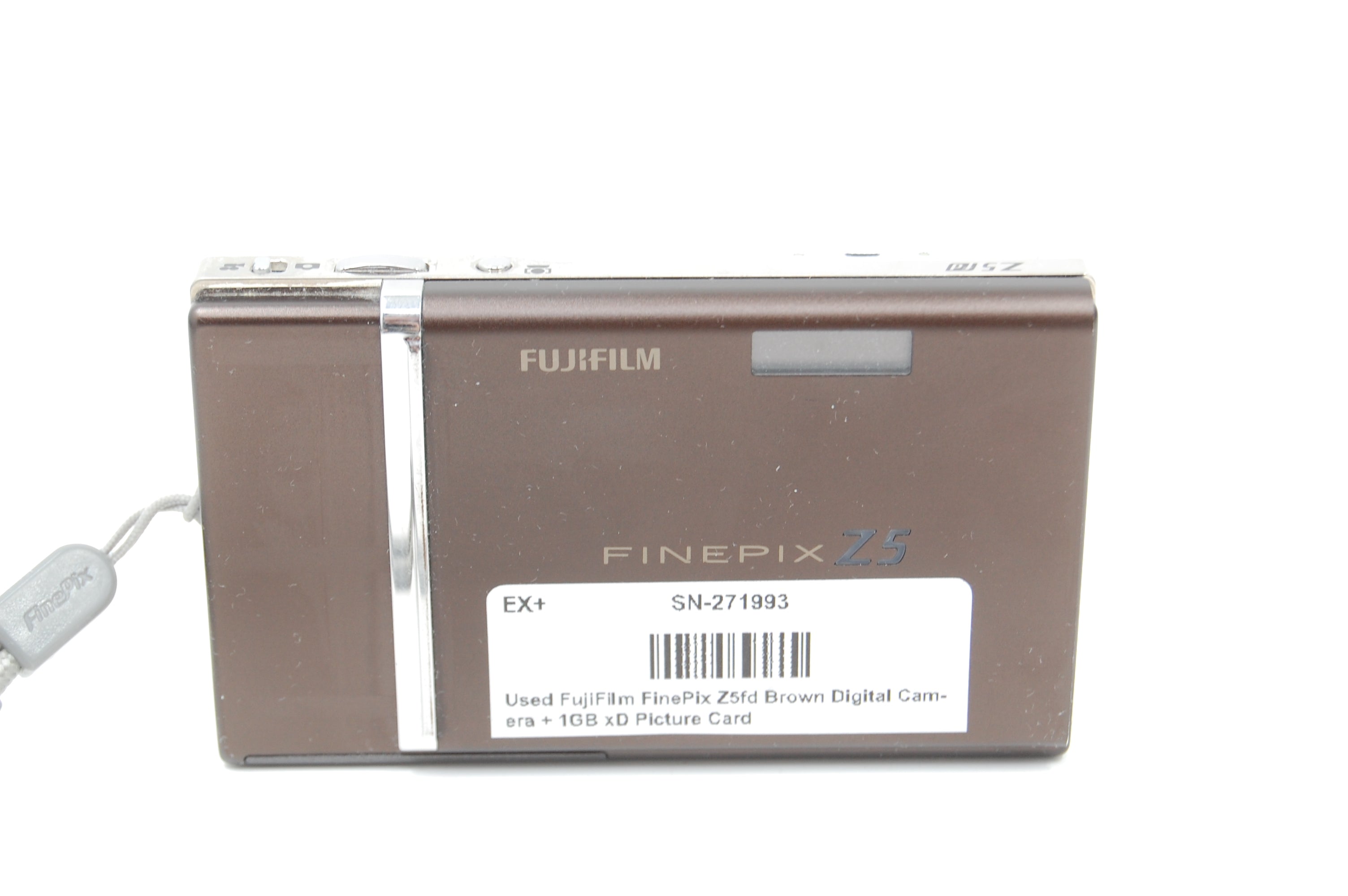 お値下げしました！FUJIFILM FinePix Z5 ブラウン Used FujiFilm FinePix Z5fd Brown Digital Camera + 1GB xD Picture Card