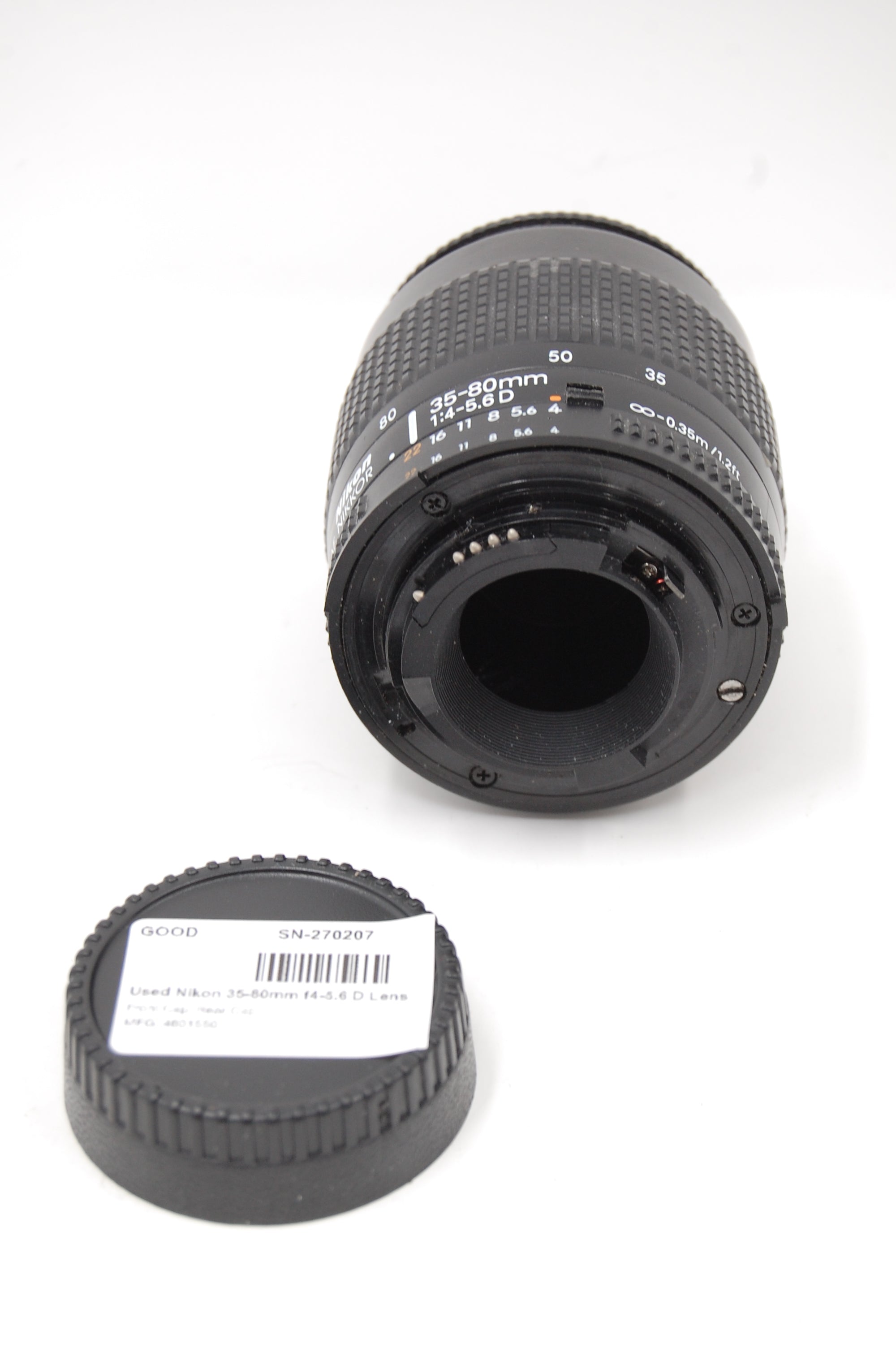 Used Nikon 35-80mm f4-5.6 D Lens