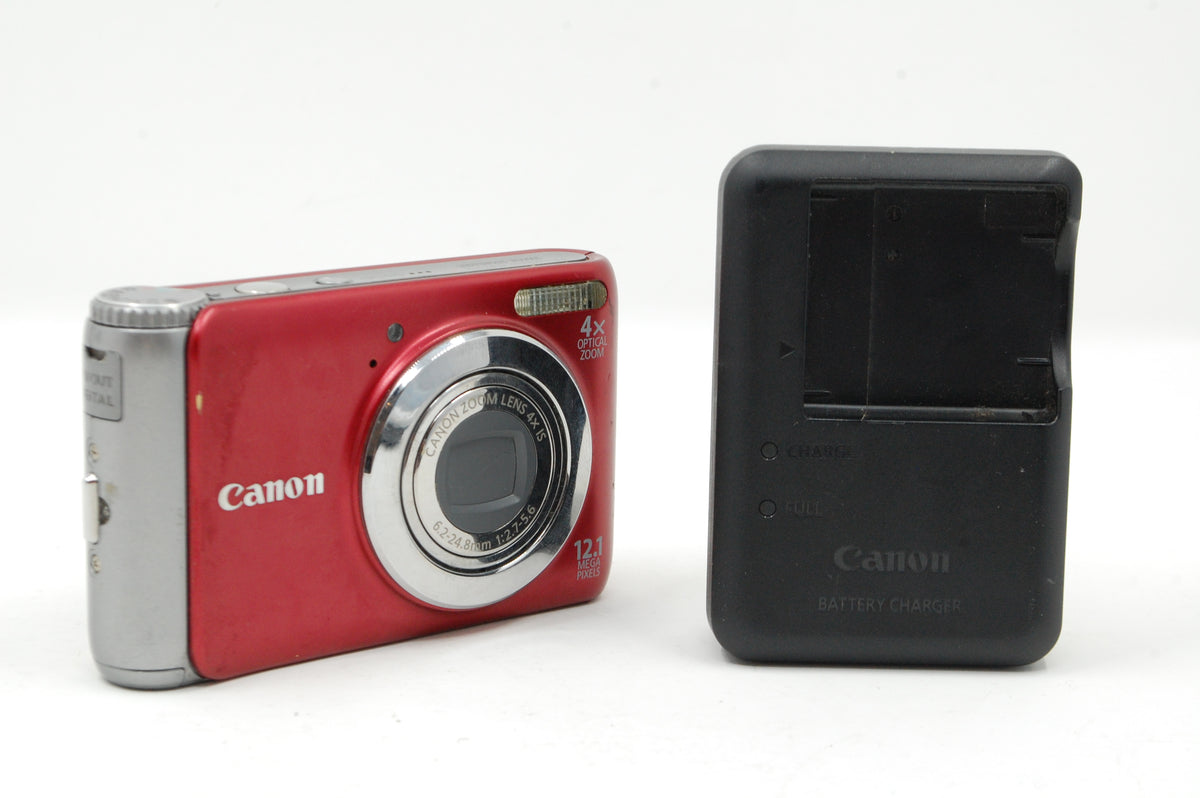 Used Canon Powershot A3100 IS (Red)