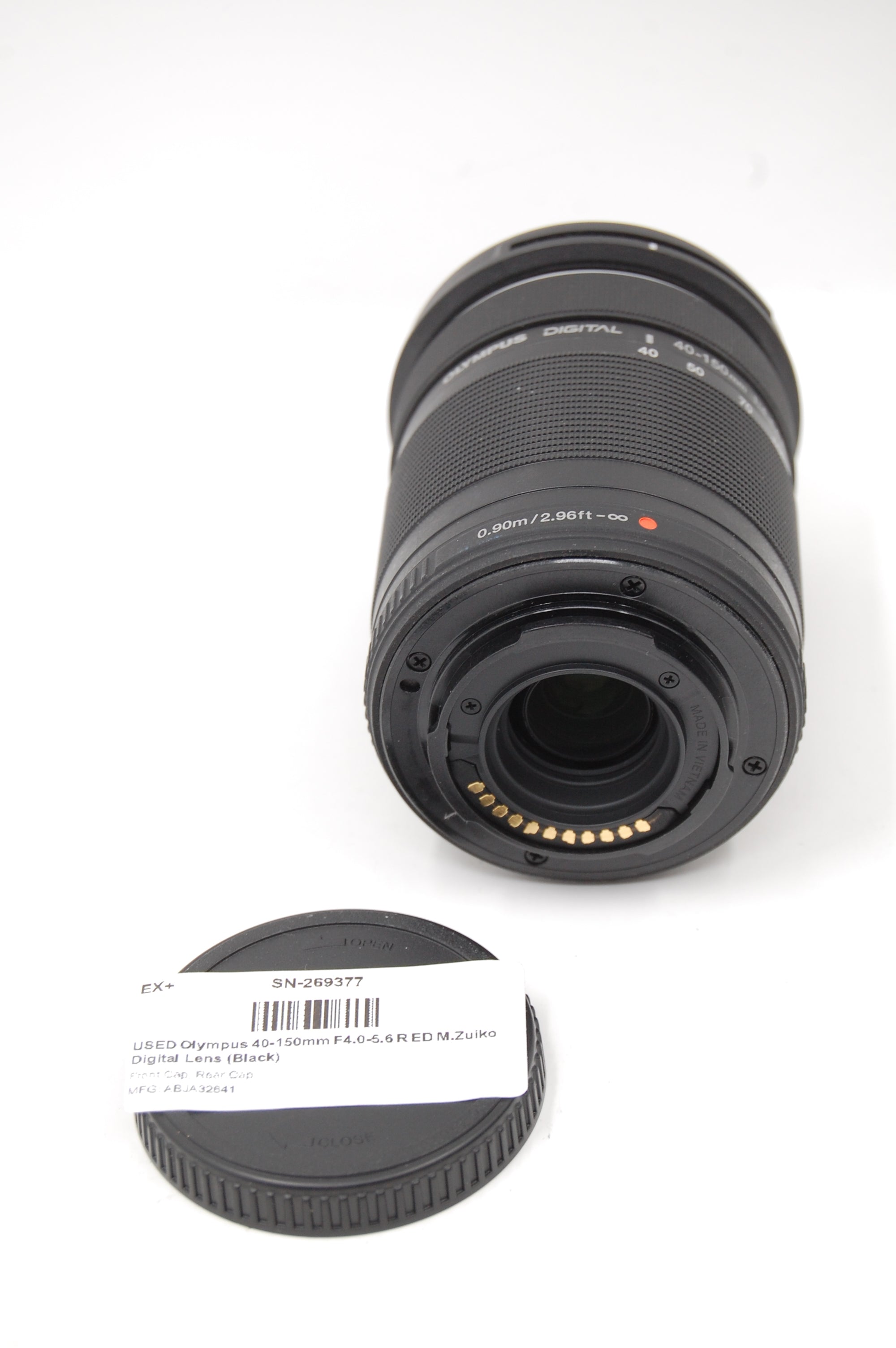 USED Olympus 40-150mm F4.0-5.6 R ED M.Zuiko Digital Lens (Black)
