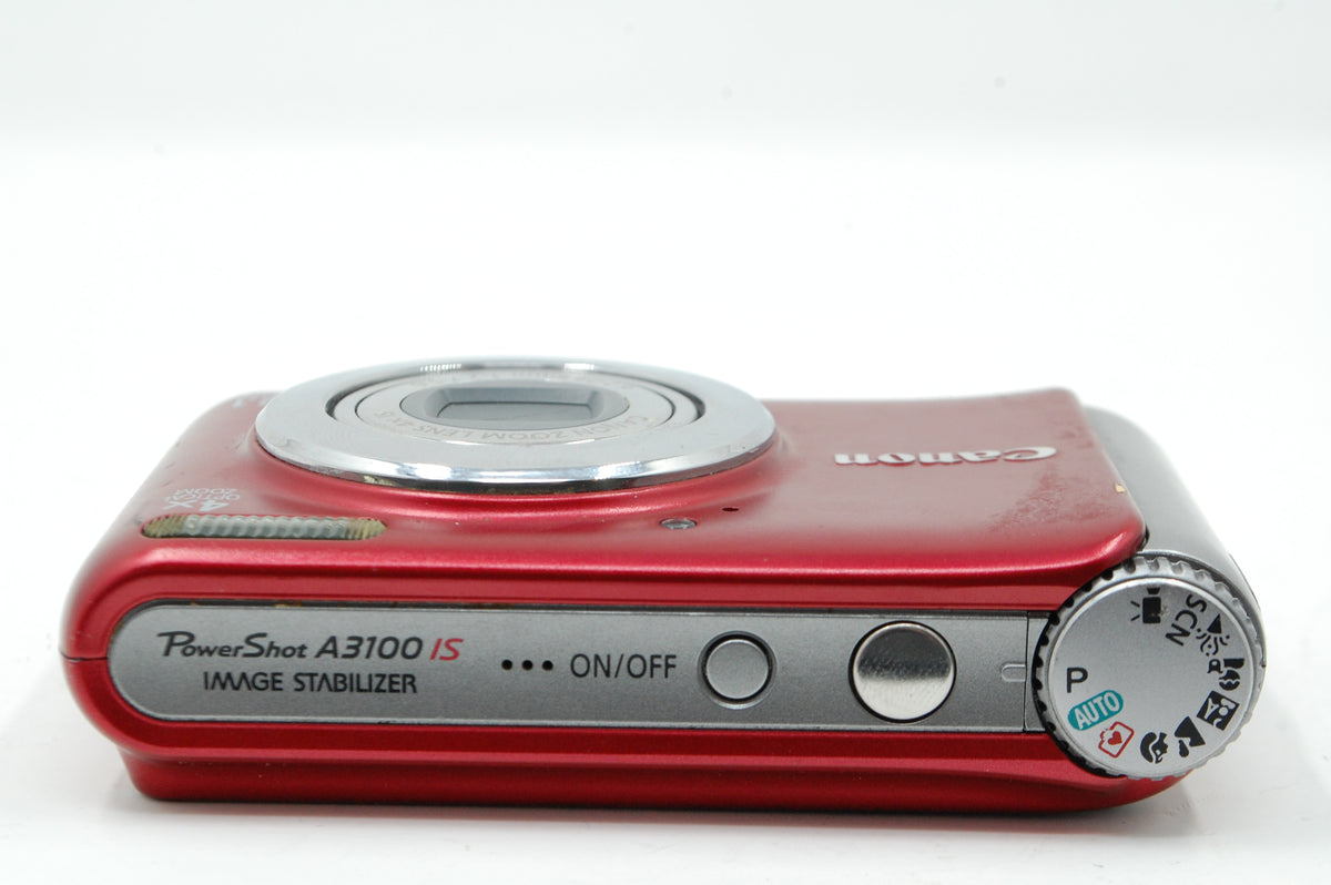 Used Canon Powershot A3100 IS (Red)