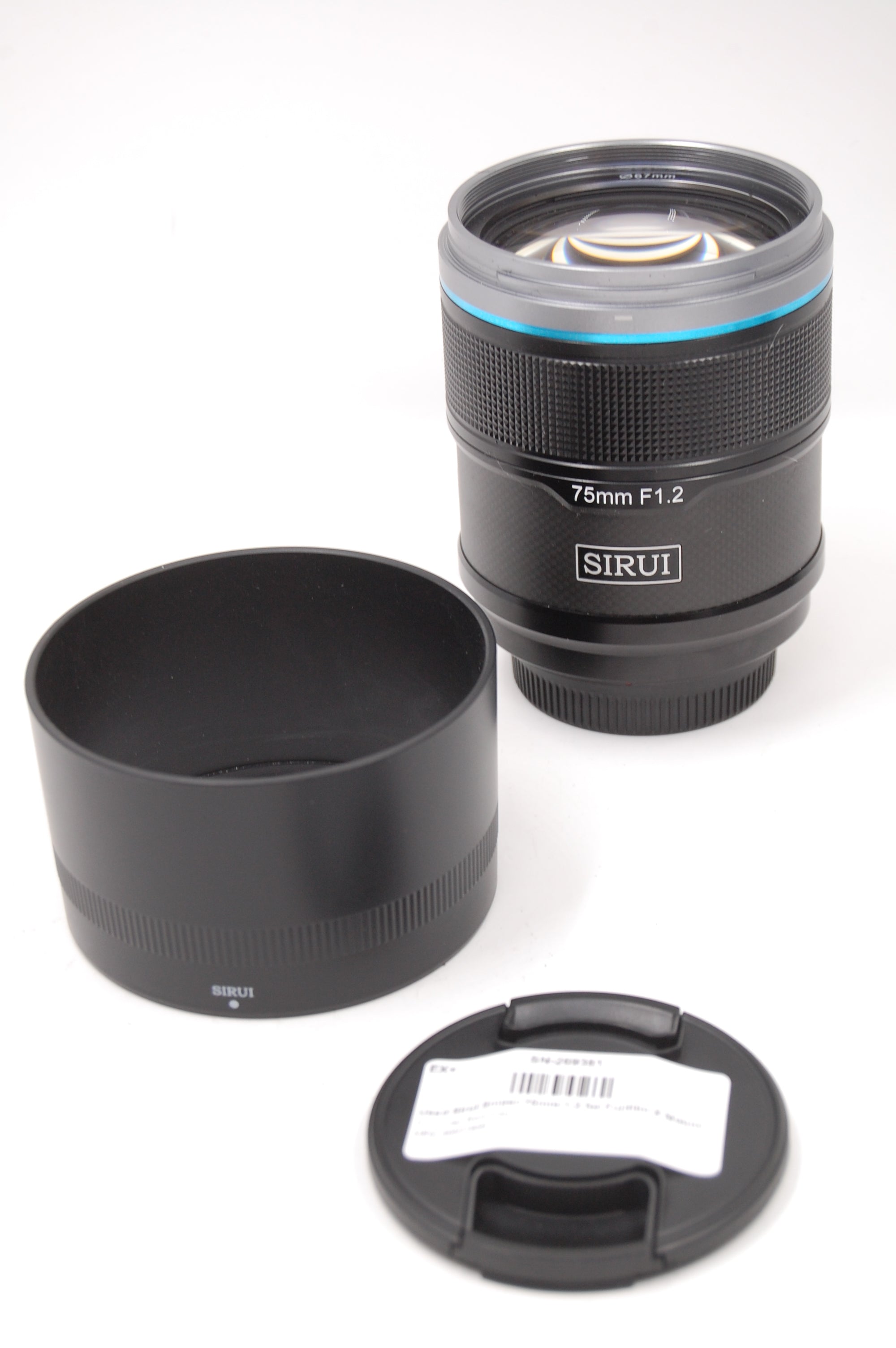 Used Sirui Sniper 75mm 1.2 for Fujifilm X Mount