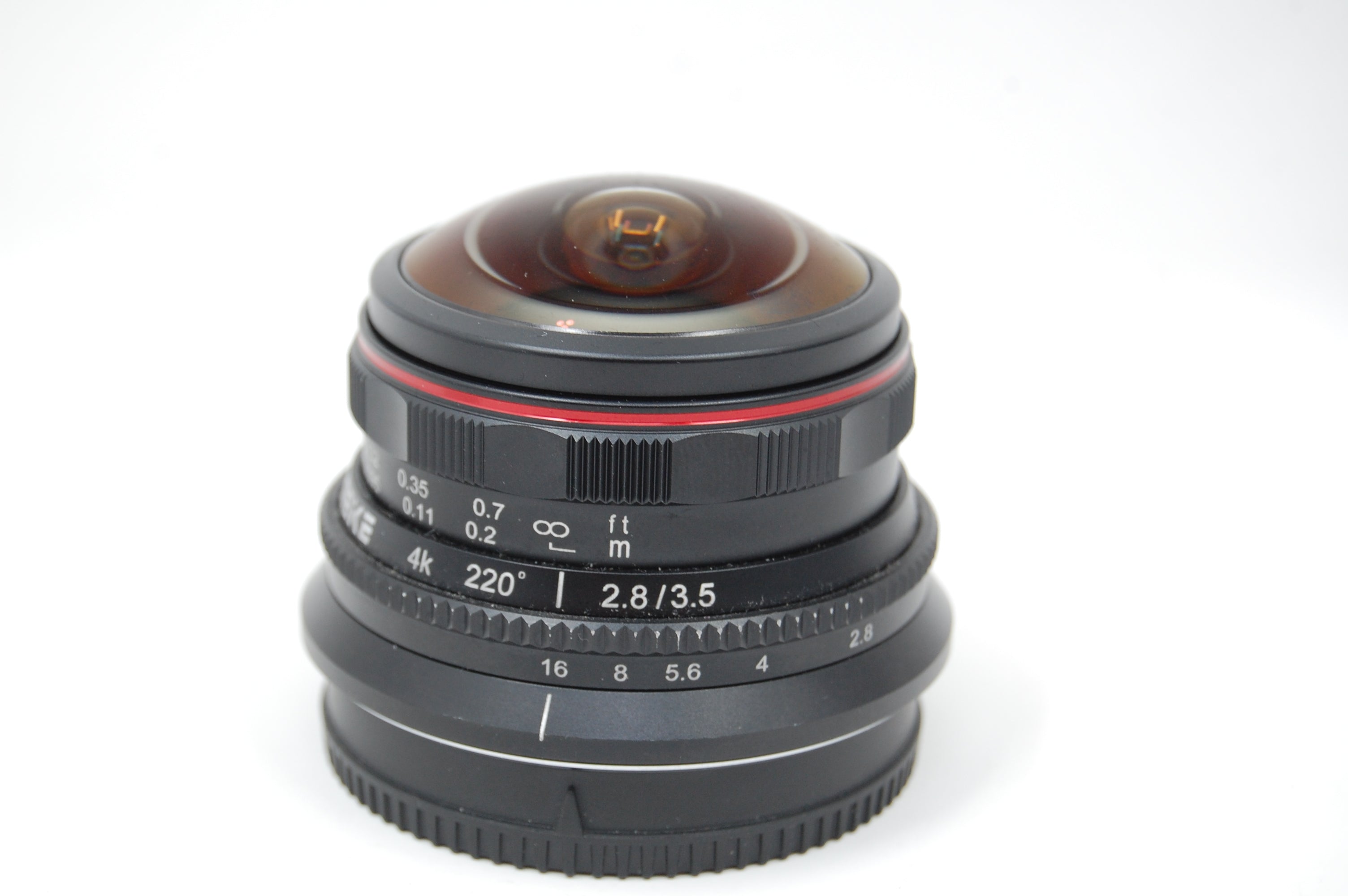 Meike 3.5mm f2.8 220-Deg UWA MF Circular Fisheye (M43) Lens