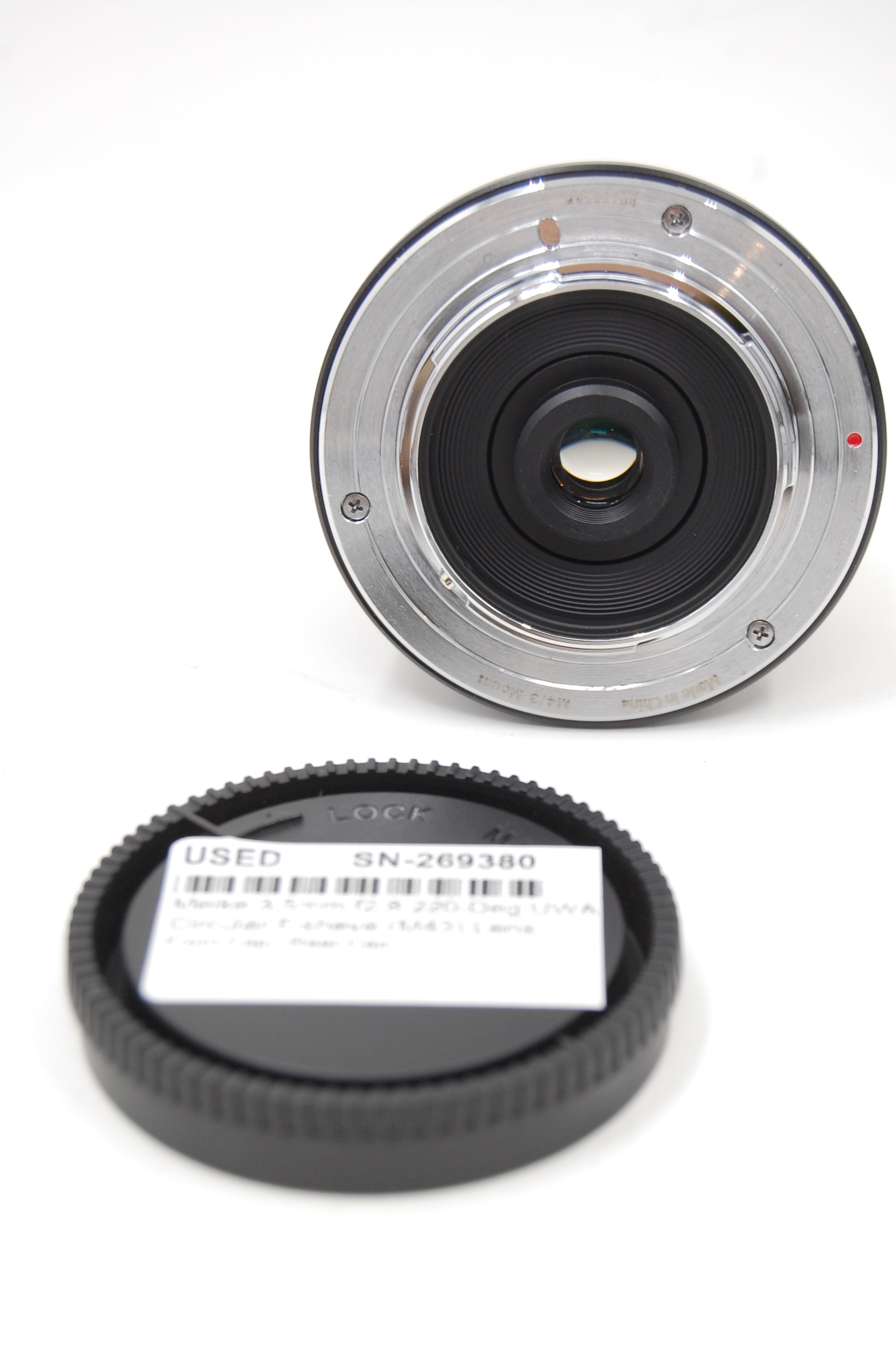 Meike 3.5mm f2.8 220-Deg UWA MF Circular Fisheye (M43) Lens