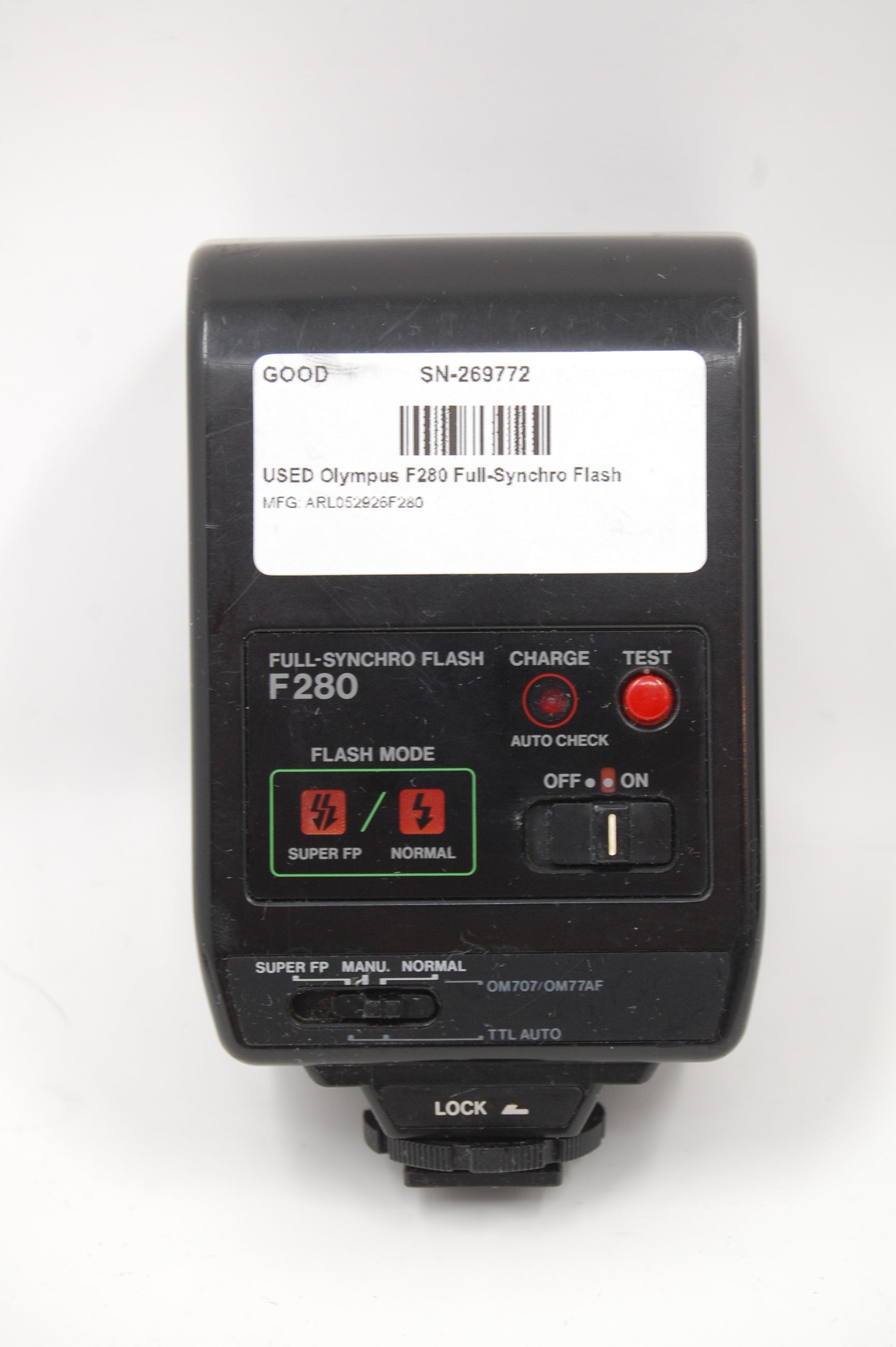 USED Olympus F280 Full-Synchro Flash