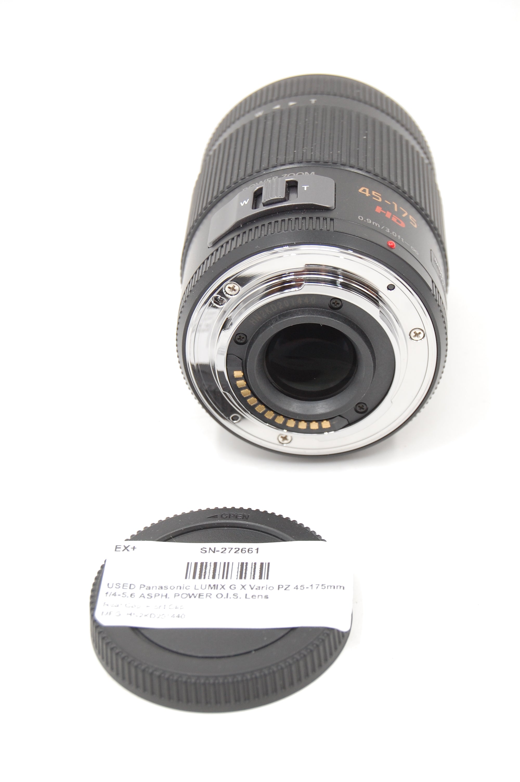 USED Panasonic LUMIX G X Vario PZ 45-175mm f/4-5.6 ASPH. POWER O.I.S. Lens