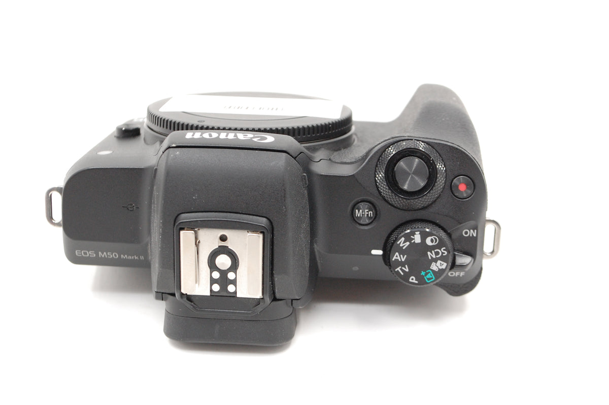 Used Canon EOS M50 Mark II Mirrorless Digital Camera (Body Only, Black)