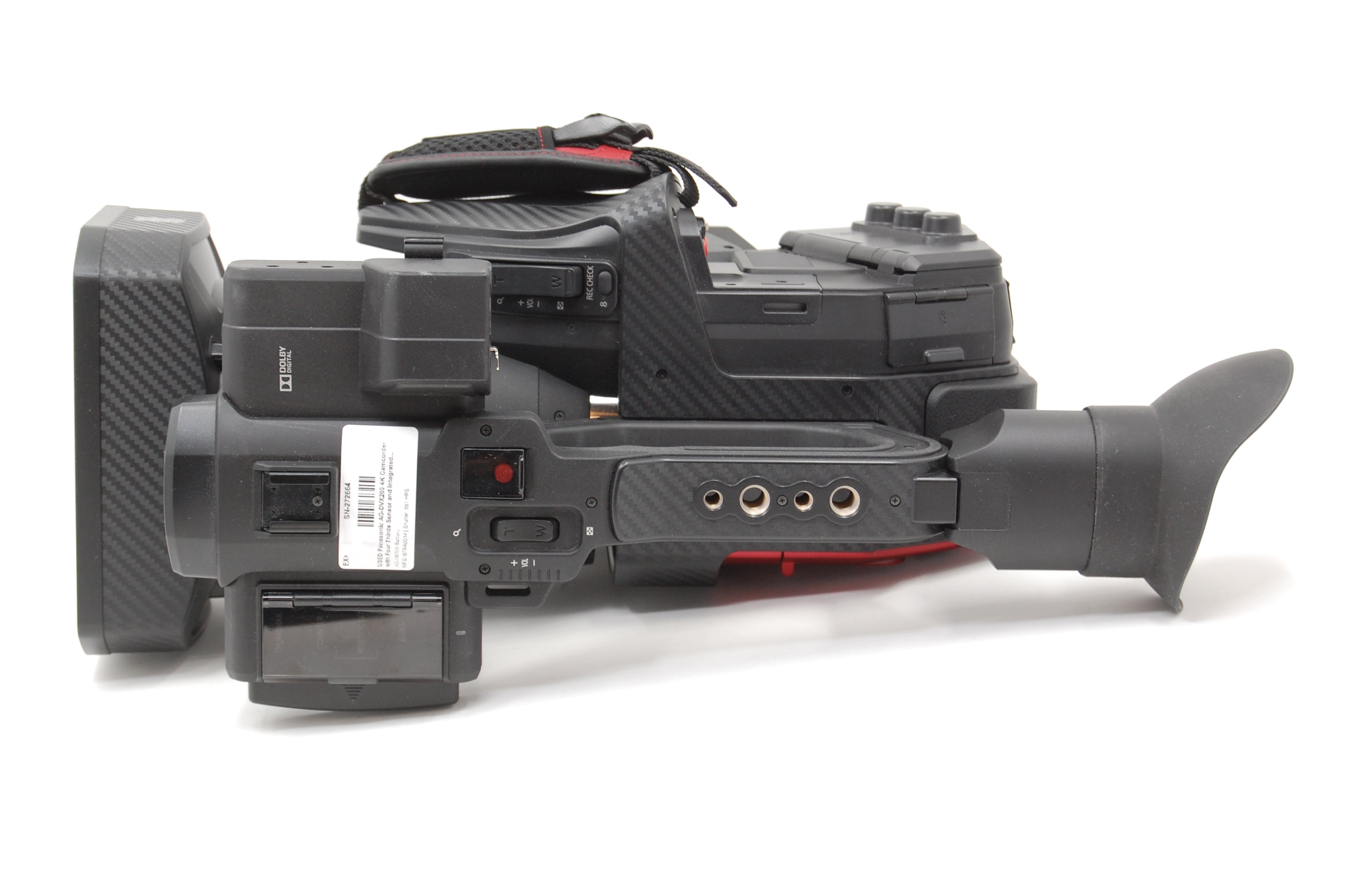 USED Panasonic AG-DVX200 4K Camcorder with Four Thirds Sensor and Integrated Zoom Lens