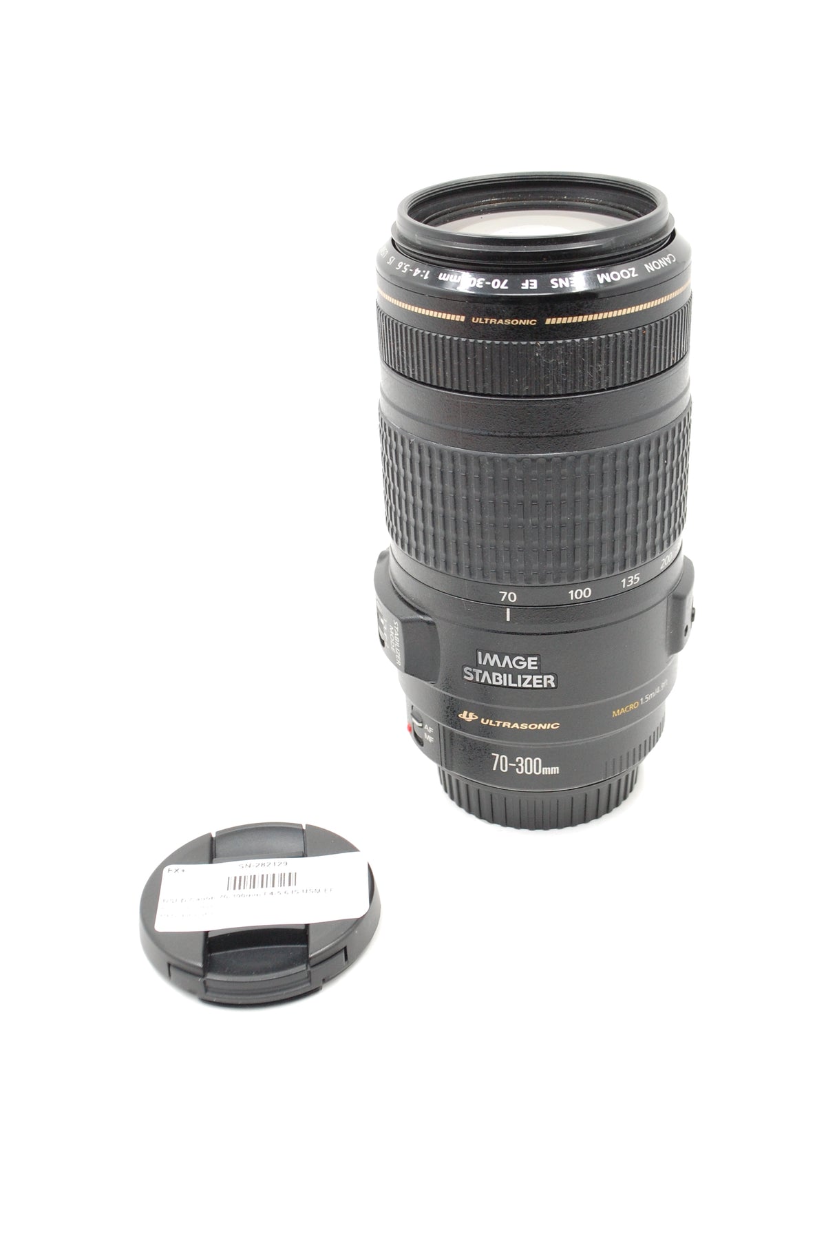 USED Canon 70-300mm F4-5.6 IS USM EF