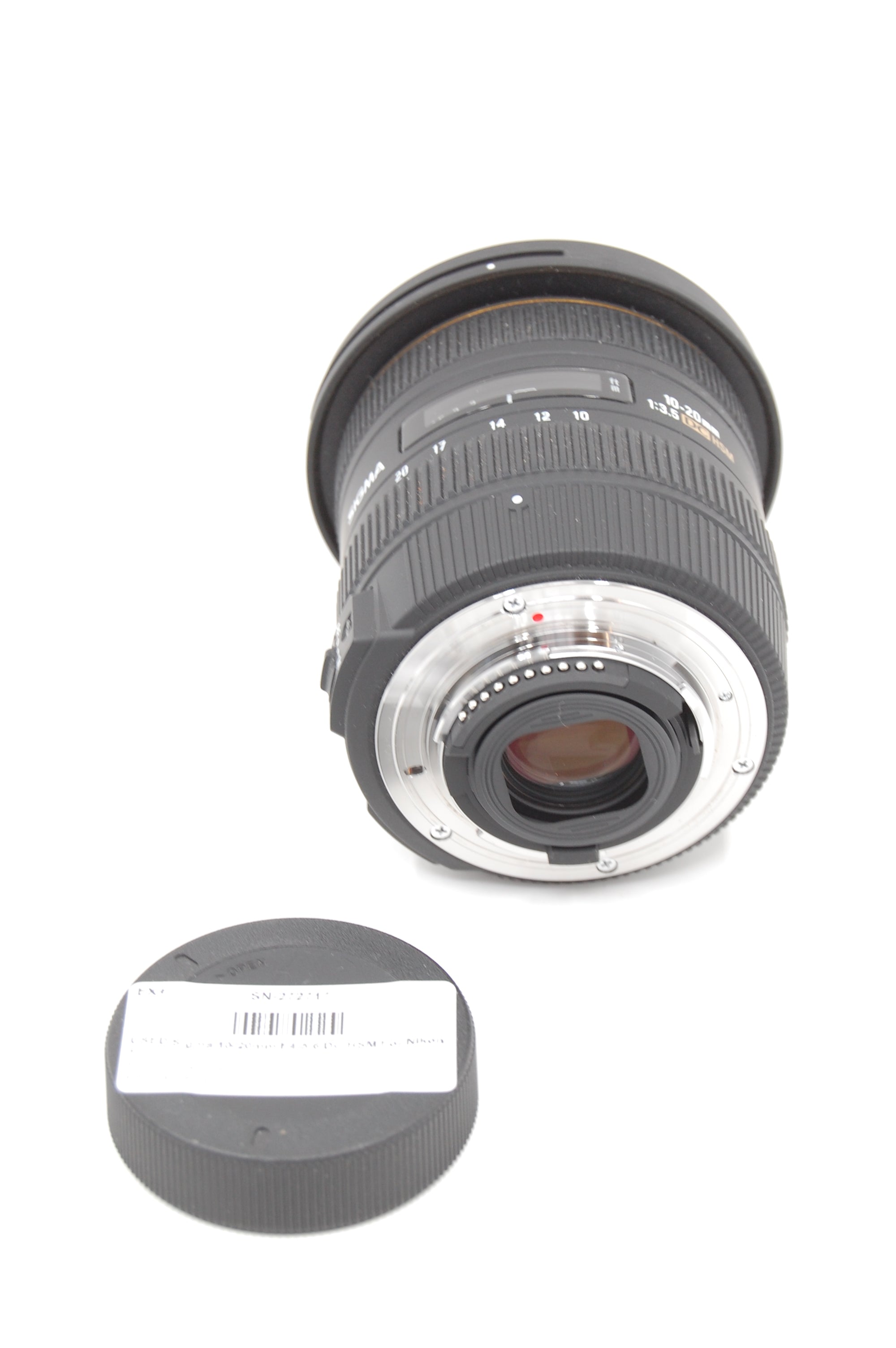 USED Sigma 10-20mm F4-5.6 DC HSM For Nikon F