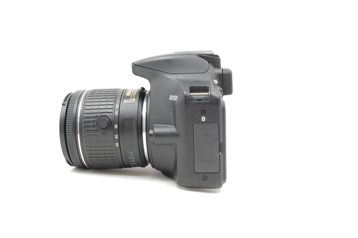 USED Nikon D3500 DSLR w/ AF-P 18-55mm VR Lens (Black)