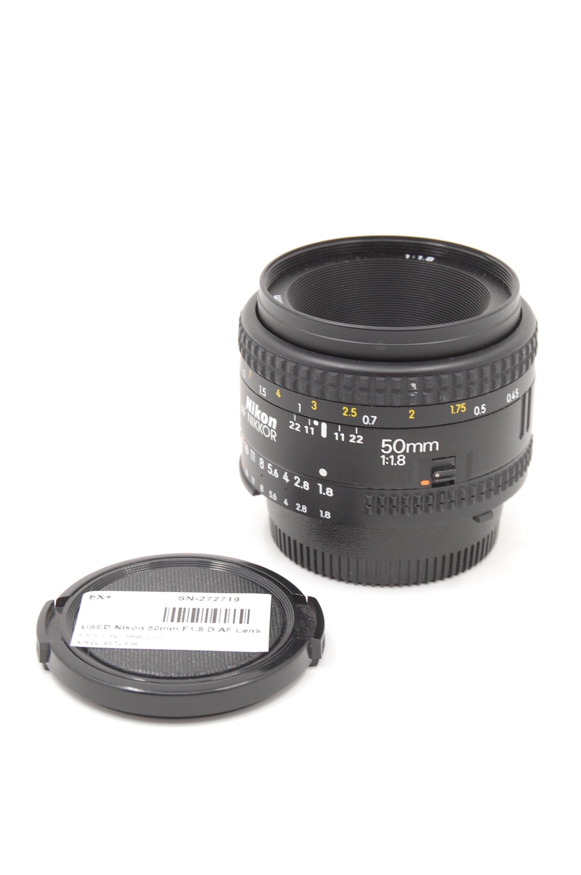 USED Nikon 50mm F1.8 D AF Lens