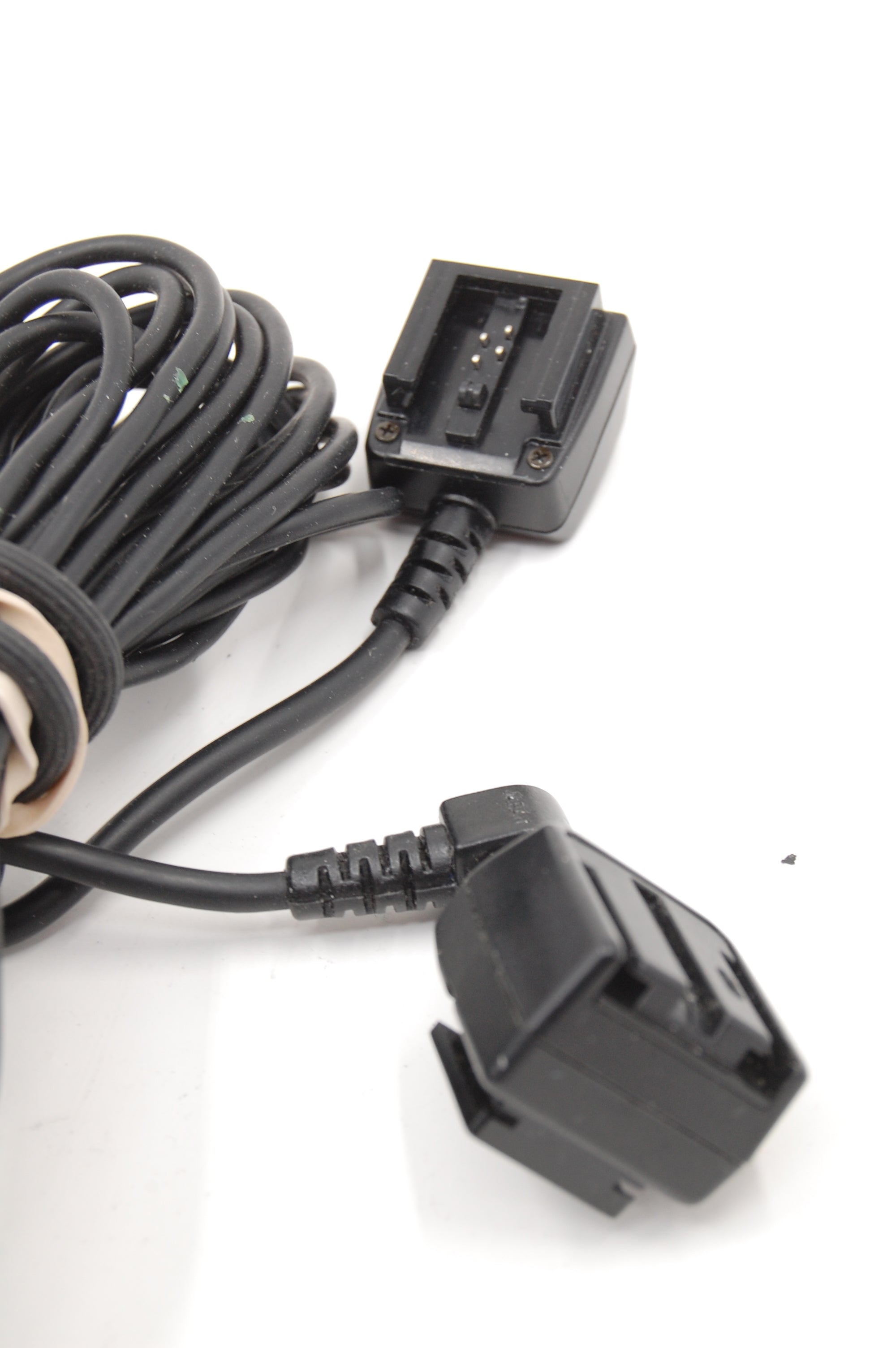 Used Minolta Maxxum RC-1000L Remote Shutter Release Control Cord & OC-1100 Off Camera 12-36" Flash Cable w/Hotshoe