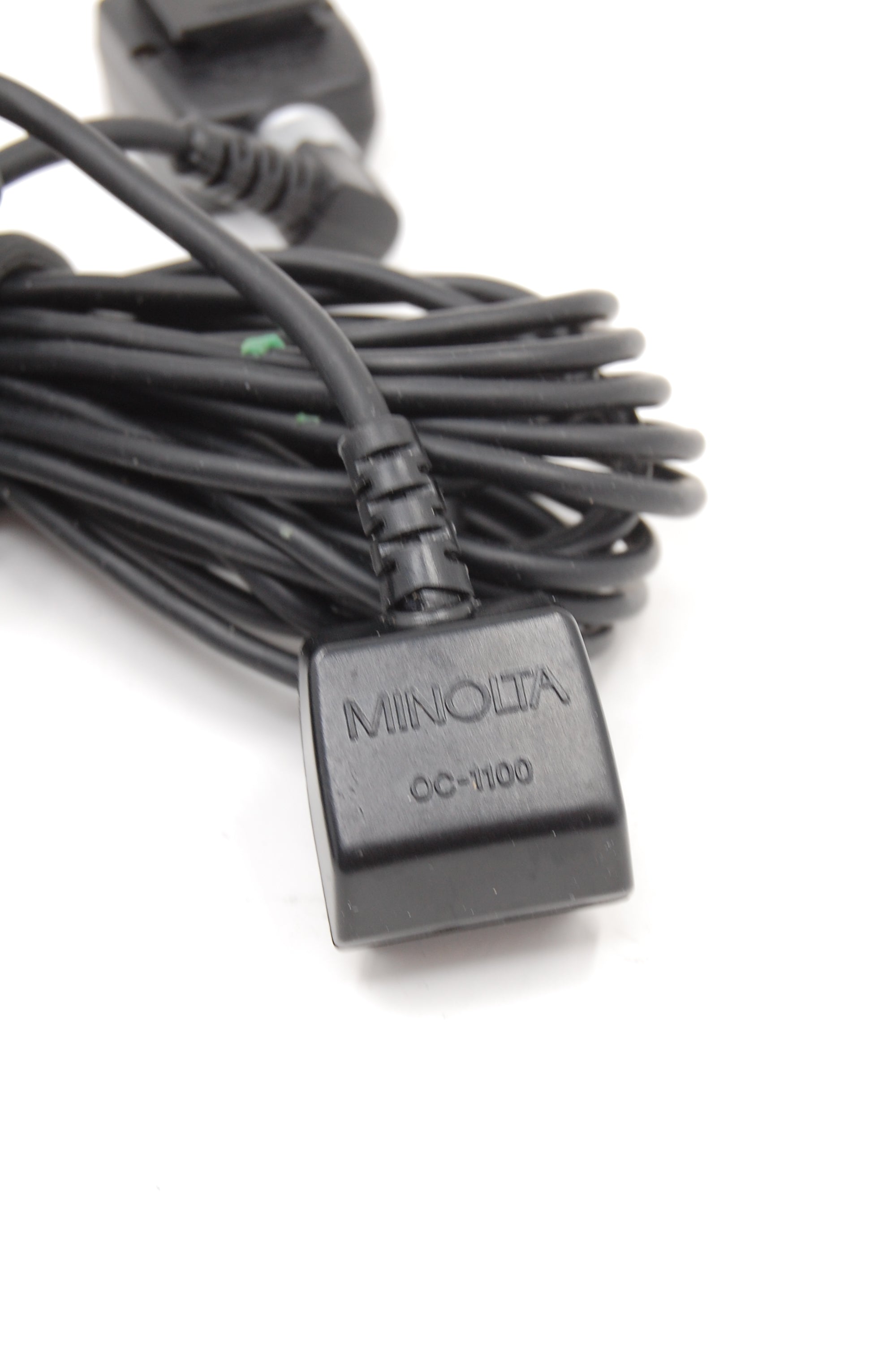 Used Minolta Maxxum RC-1000L Remote Shutter Release Control Cord & OC-1100 Off Camera 12-36" Flash Cable w/Hotshoe