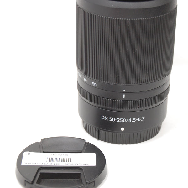 Used Nikon Z DX 50-250mm f4.5-6.3 VR Lens