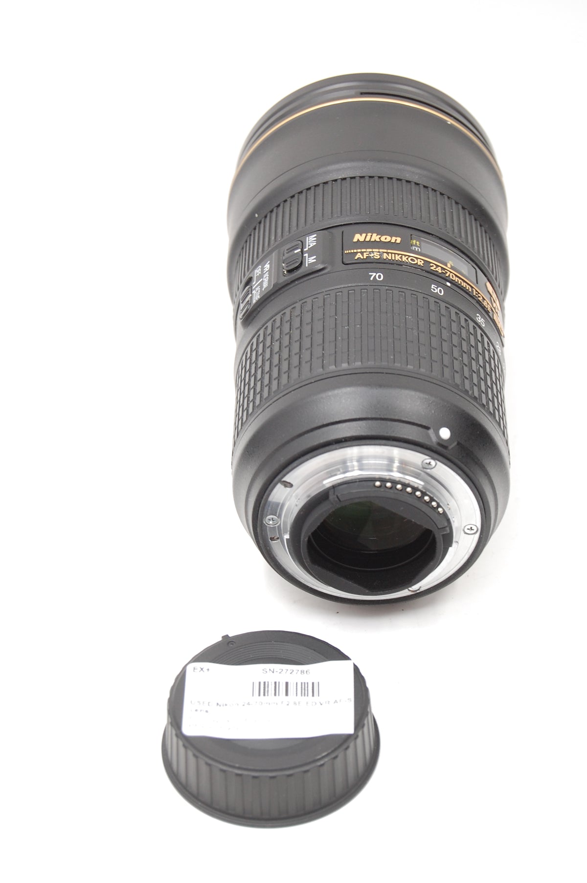 USED Nikon 24-70mm F2.8E ED VR AF-S Nikkor Lens