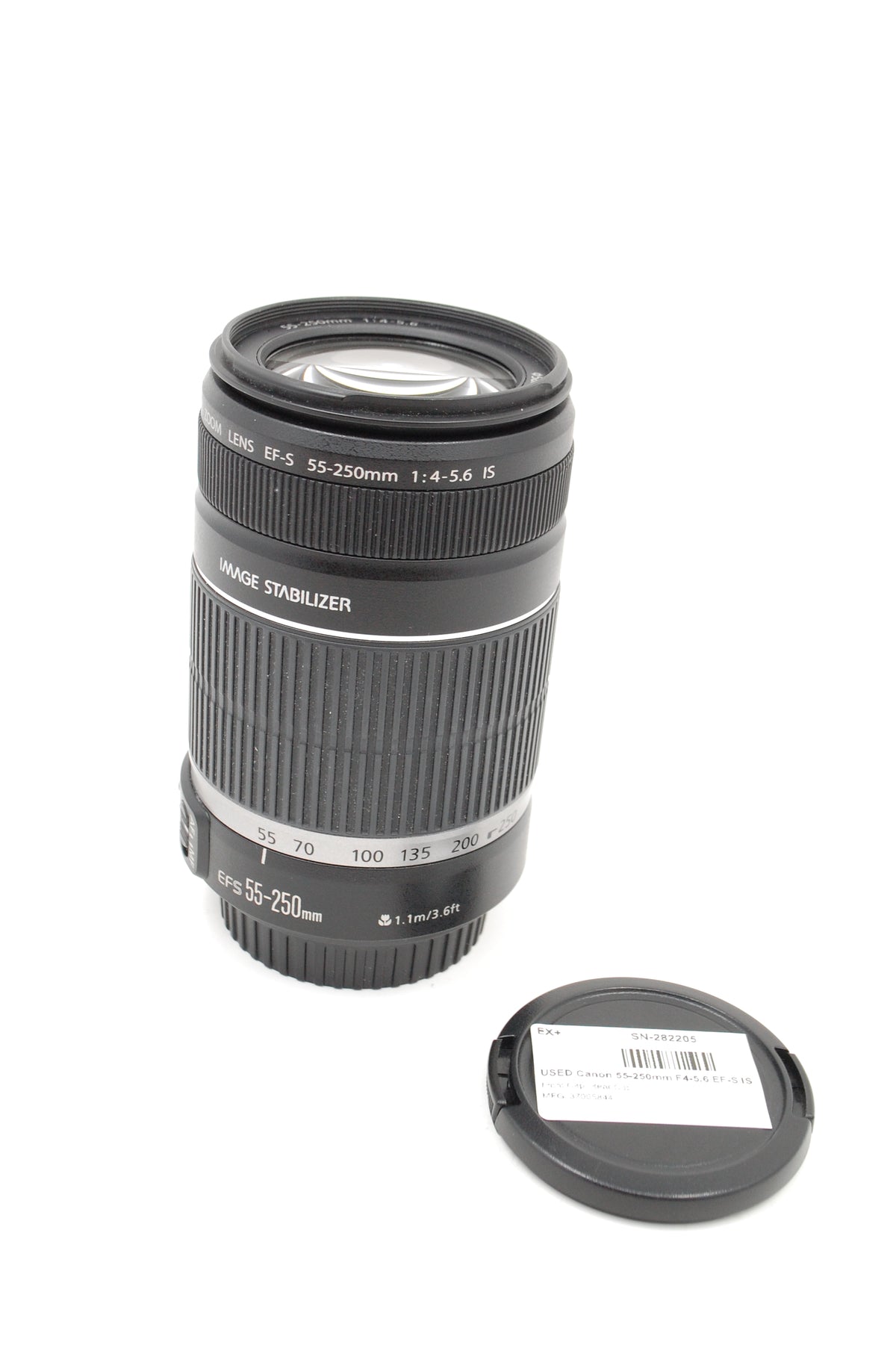USED Canon 55-250mm F4-5.6 EF-S IS