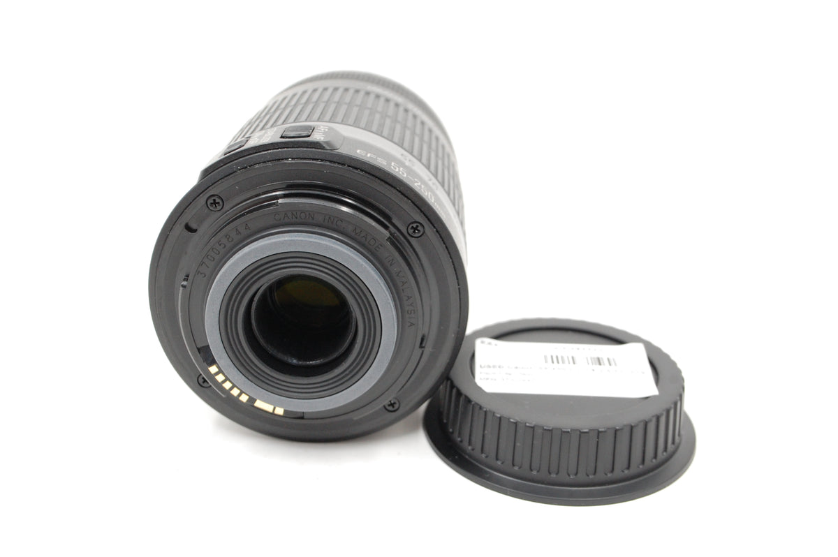 USED Canon 55-250mm F4-5.6 EF-S IS