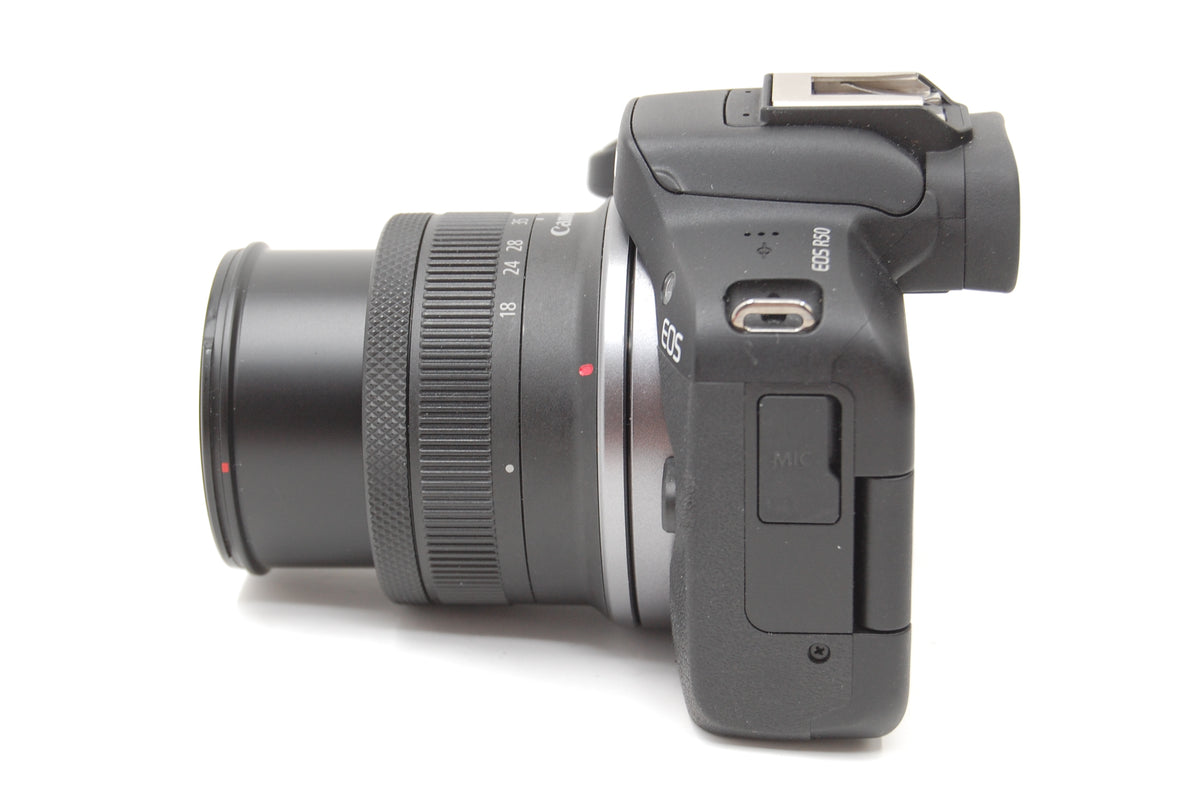 Used Canon EOS R50 Mirrorless Camera with RF-S 18-45mm F4.5-6.3 IS STM