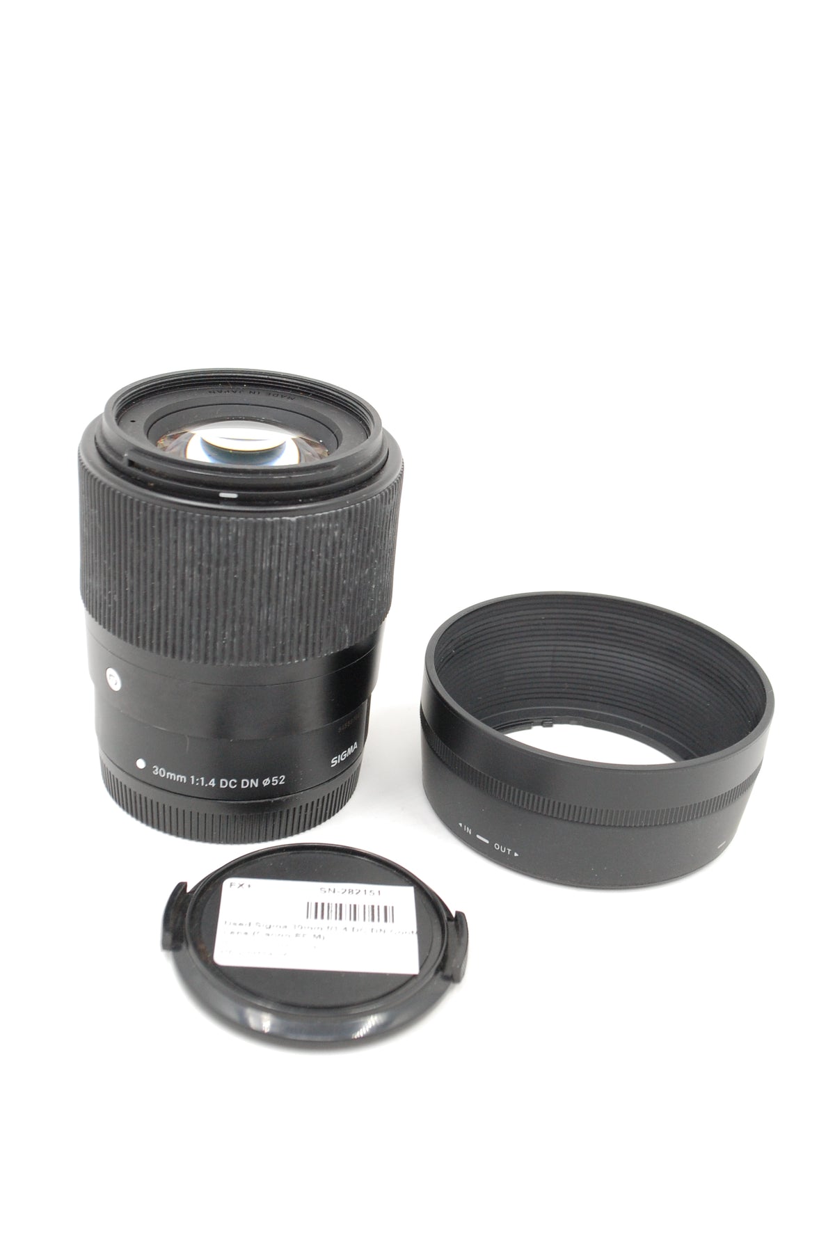 Used Sigma 30mm f/1.4 DC DN Contemporary Lens (Canon EF-M)