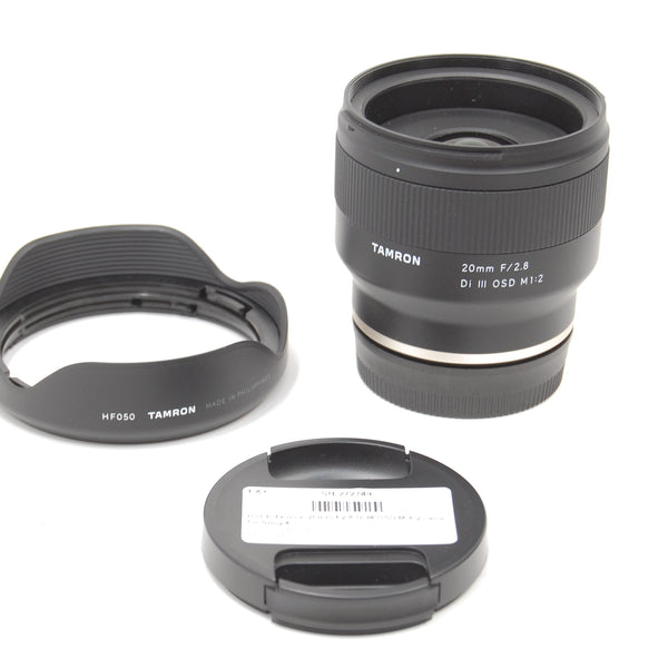 USED Tamron 20mm f/2.8 Di III OSD M 1:2 Lens for Sony E