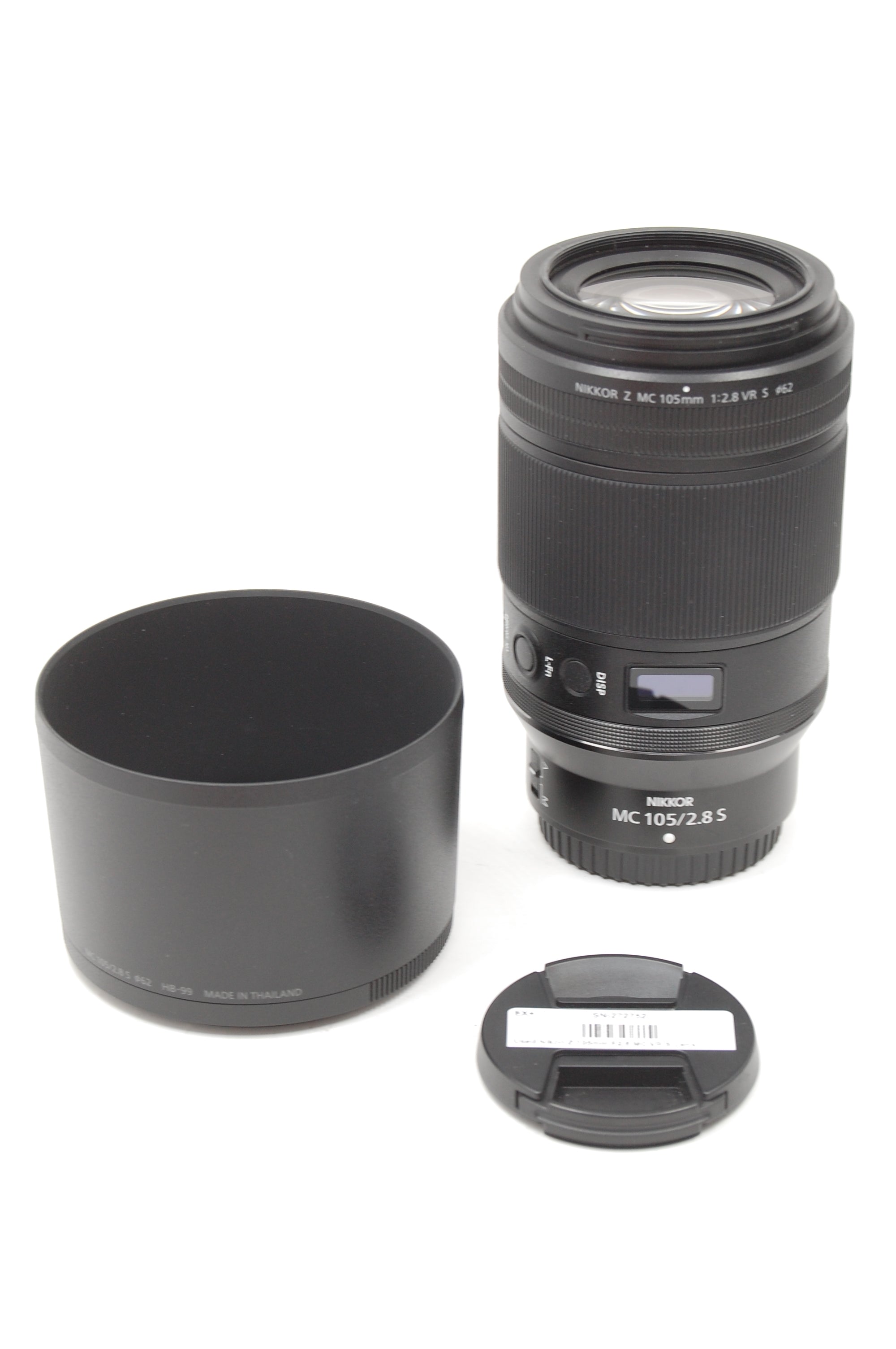Used Nikon Z 105mm F2.8 MC VR S Lens