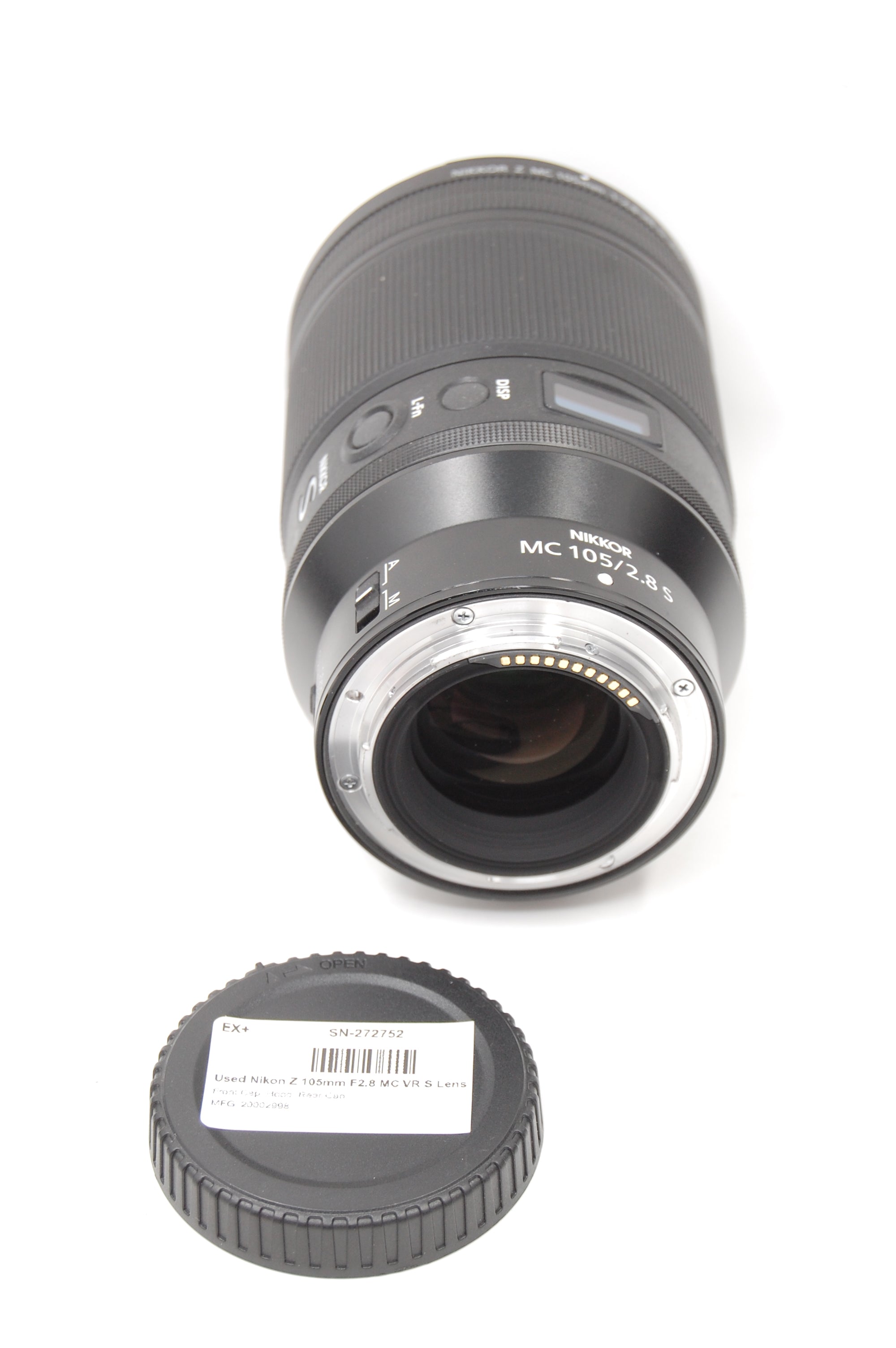 Used Nikon Z 105mm F2.8 MC VR S Lens