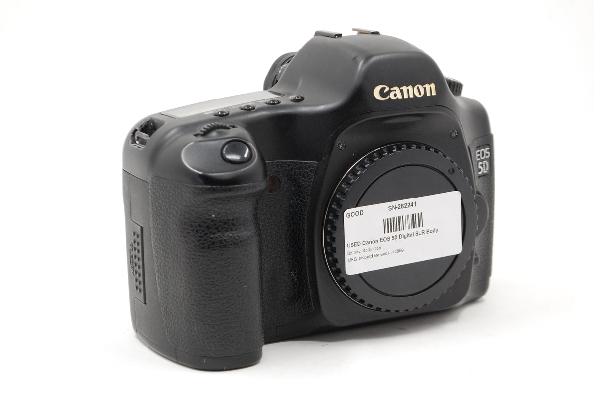 USED Canon EOS 5D Digital SLR Body