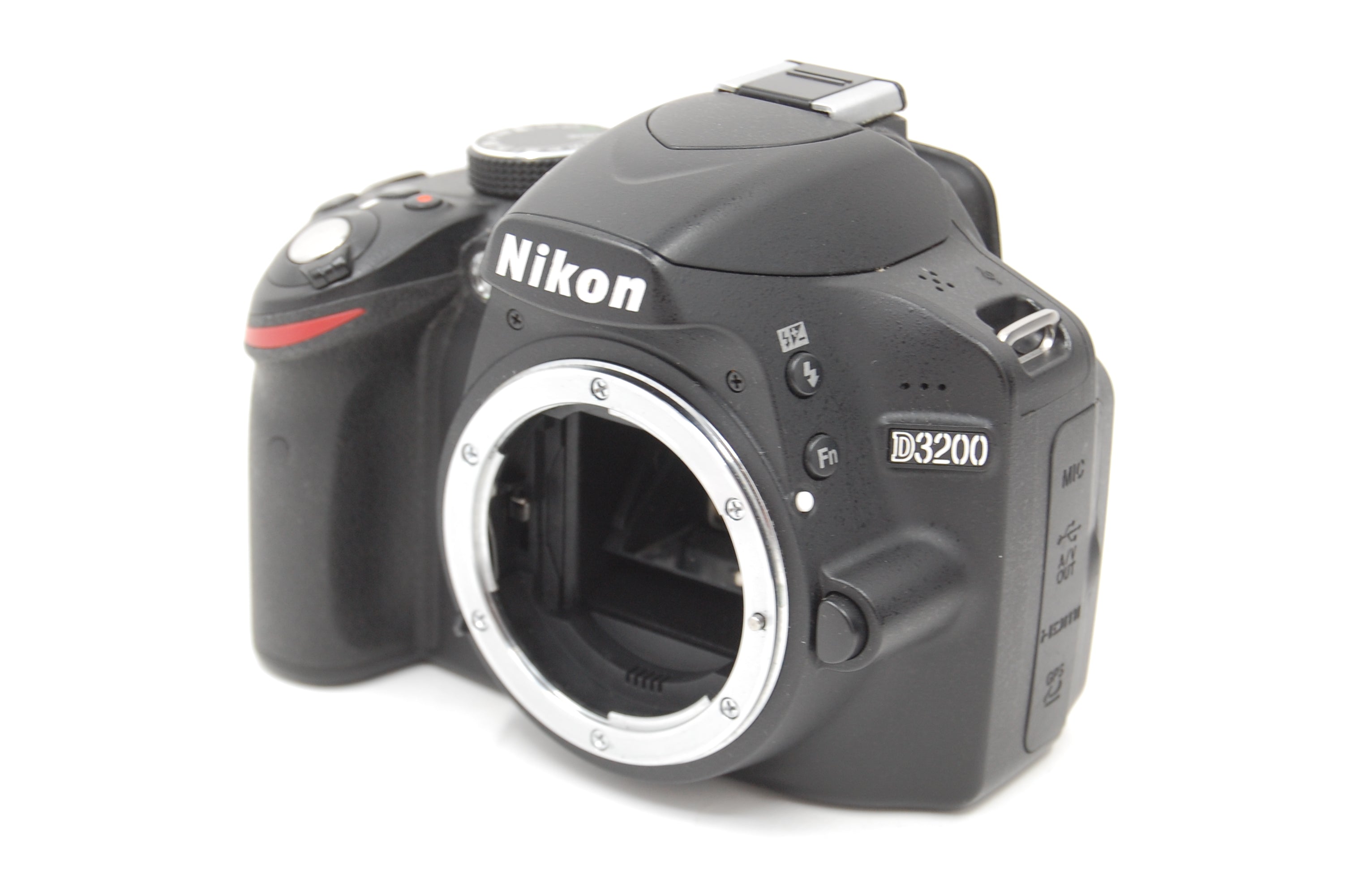 Used Nikon D3200 DSLR Body Only - AS-IS/Parts - READ!