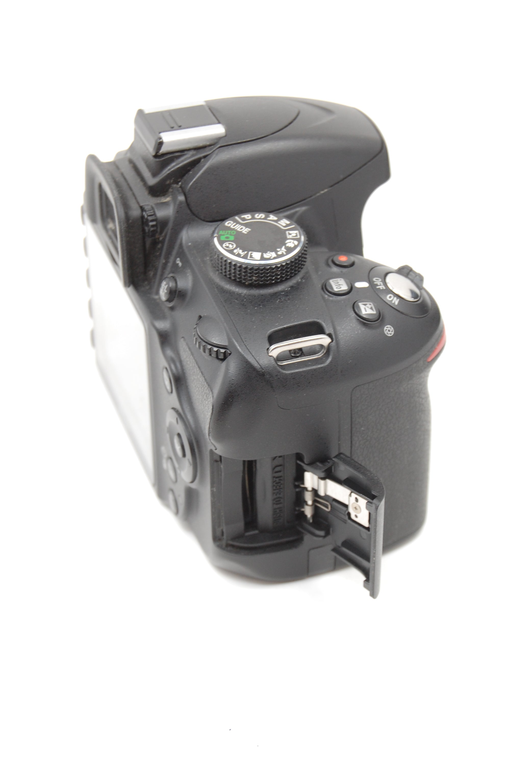 Used Nikon D3200 DSLR Body Only - AS-IS/Parts - READ!