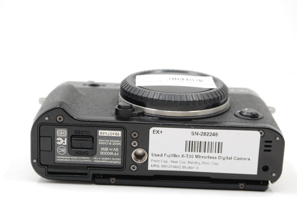 Used Fujifilm X-T30 Mirrorless Digital Camera