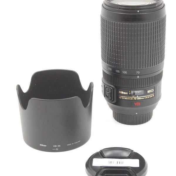 USED Nikon 70-300mm F4.5-5.6 VR G AF-S