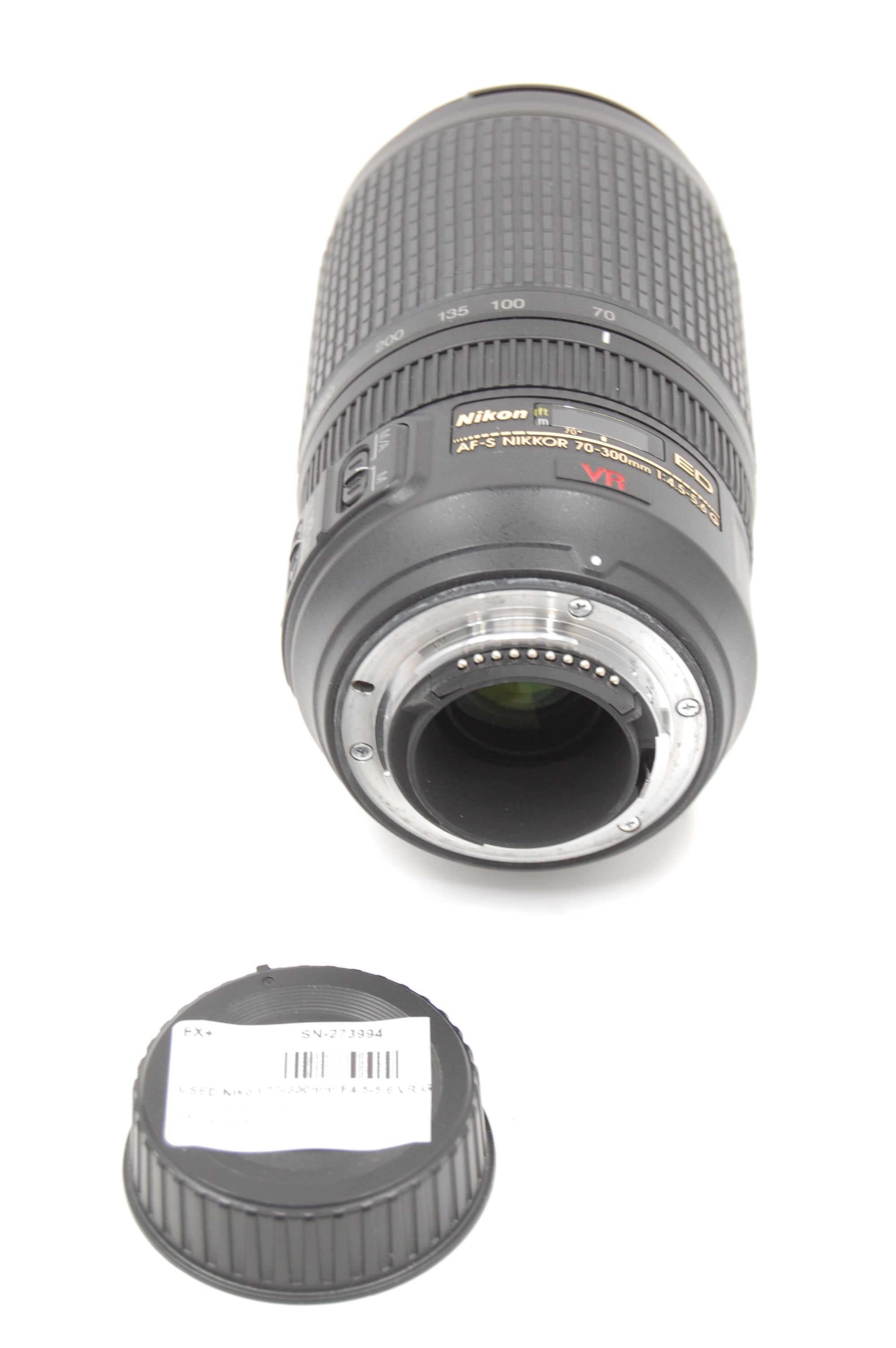 USED Nikon 70-300mm F4.5-5.6 VR G AF-S USED Nikon 70-300mm F4.5-5.6 VR G AF-S