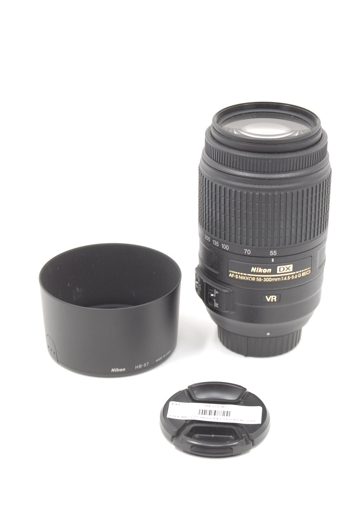 USED Nikon 55-300mm F4.5-5.6 G VR AF-S DX Lens