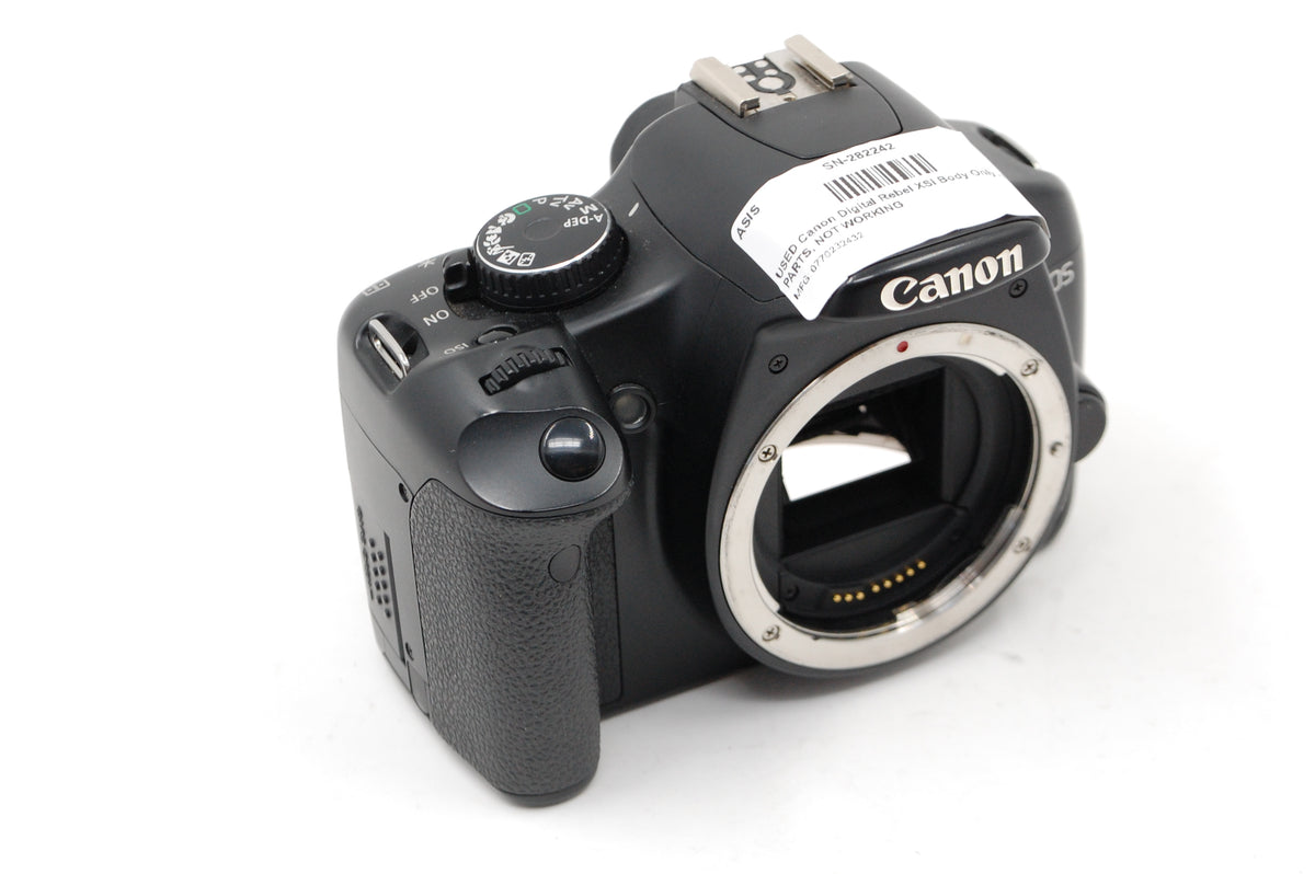 USED Canon Digital Rebel XSi Body Only - FOR PARTS, NOT WORKING