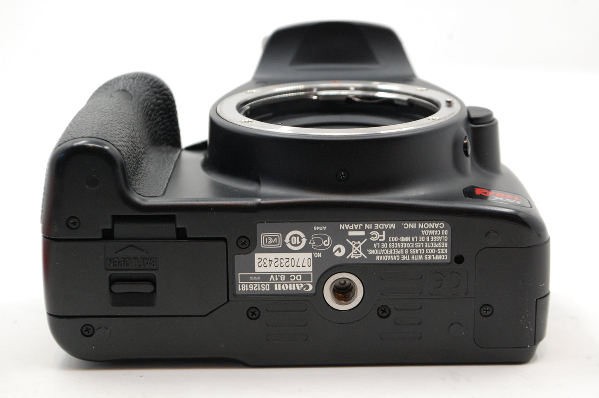 USED Canon Digital Rebel XSi Body Only - FOR PARTS, NOT WORKING